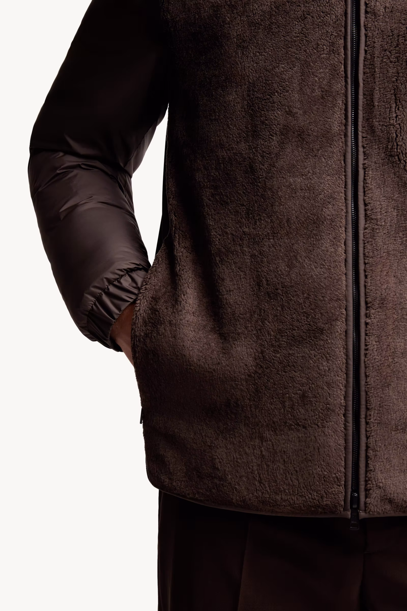 Livra Reversible Teddy Short Down Jacket