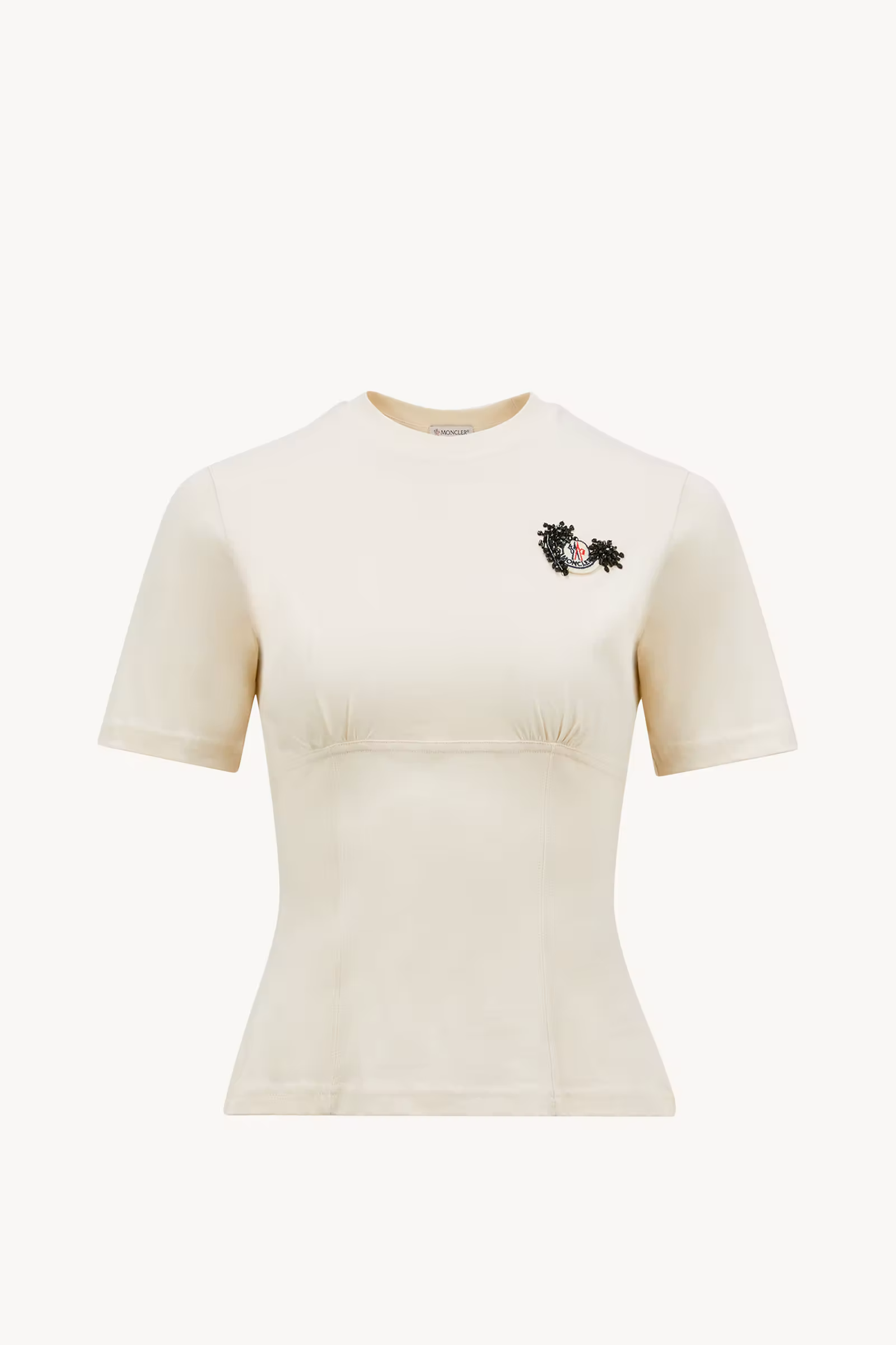 Hand-Beaded Cotton Top