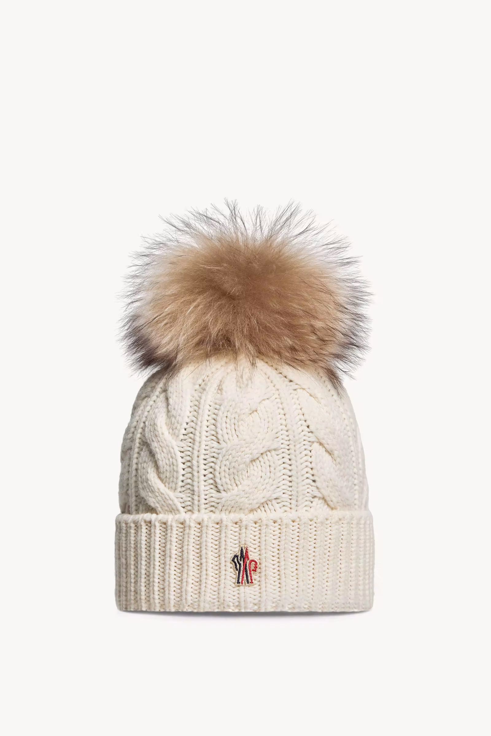 Wool & Cashmere Beanie with Pom Pom