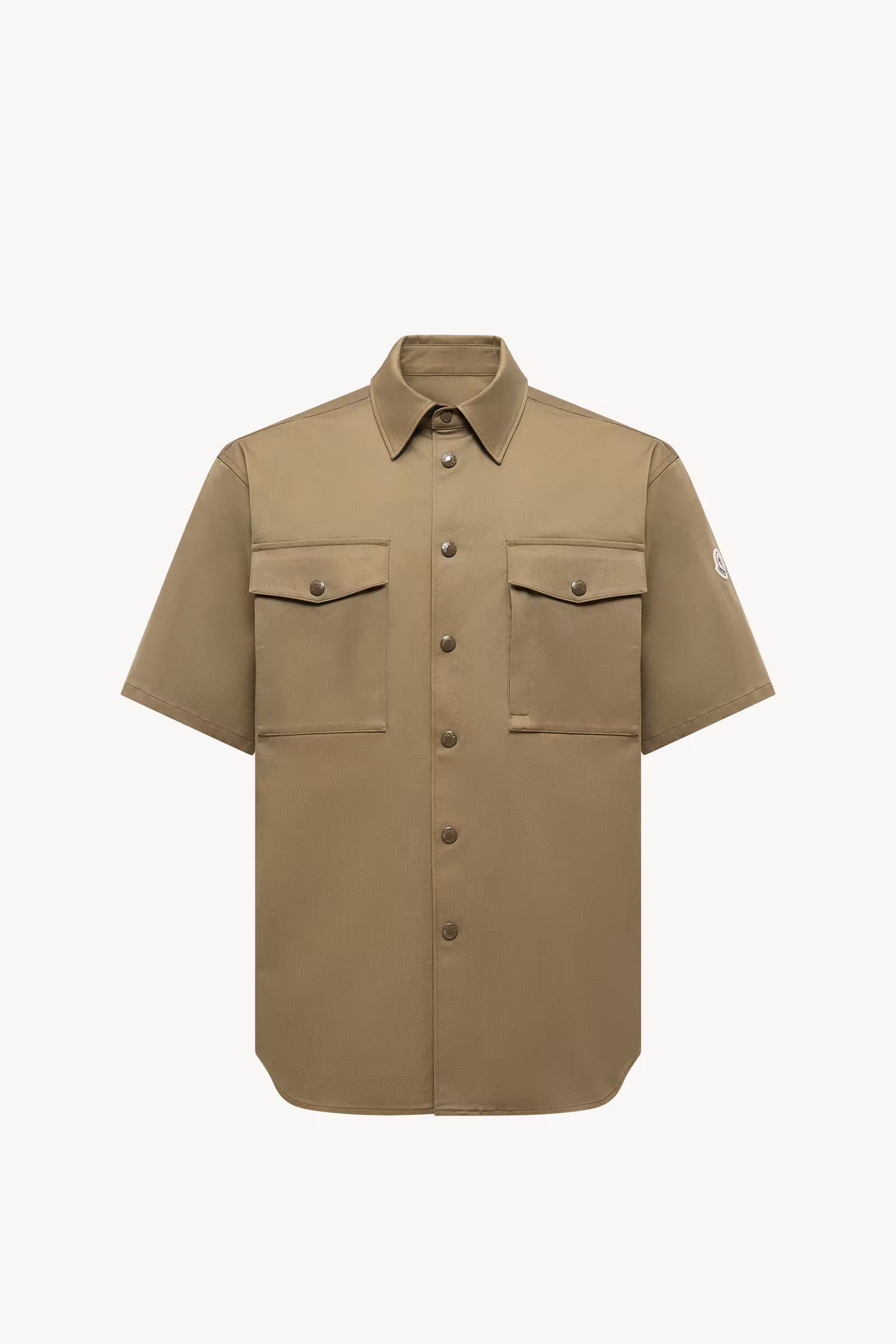 Cotton Gabardine Short Sleeve Shirt