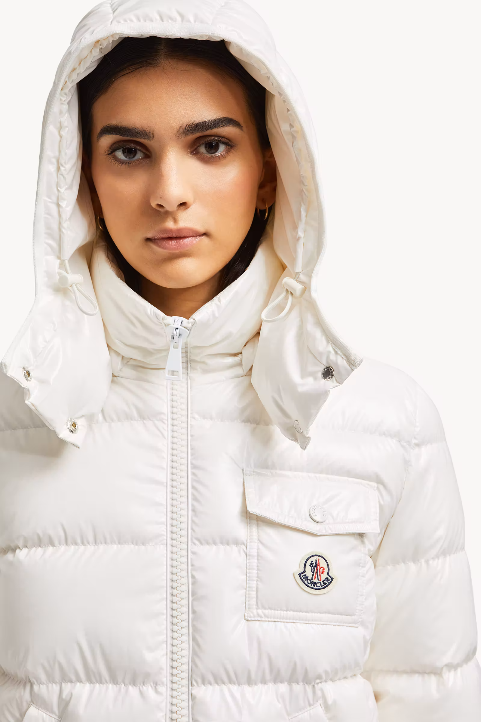 Andro Hooded Short Down Jacket