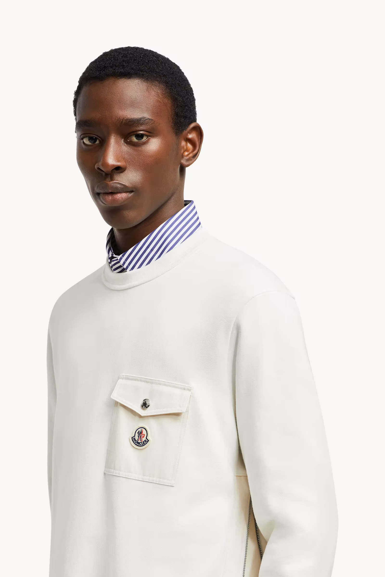 Cotton Sweatshirt with Pocket