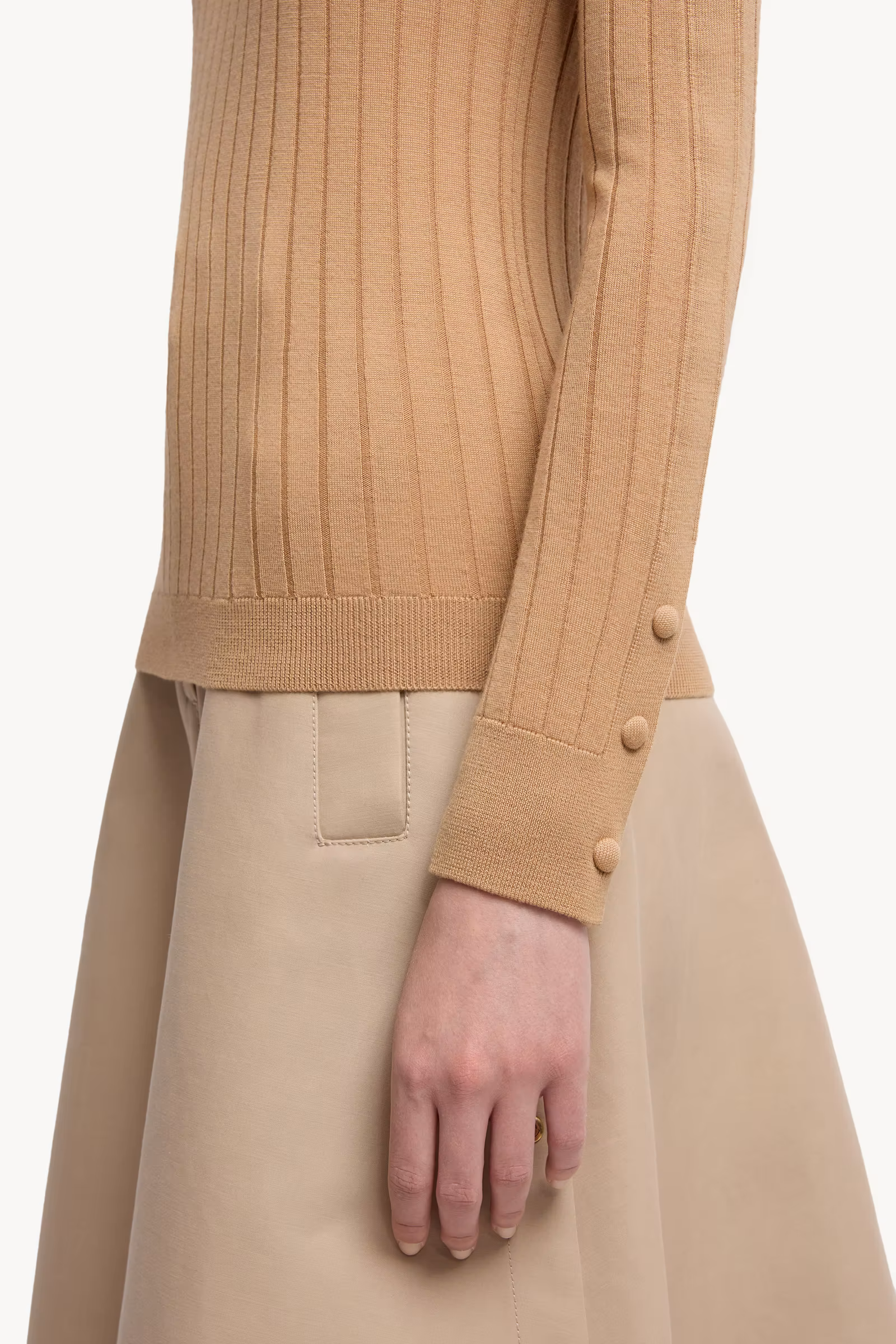 Wool & Cashmere Turtleneck Sweater