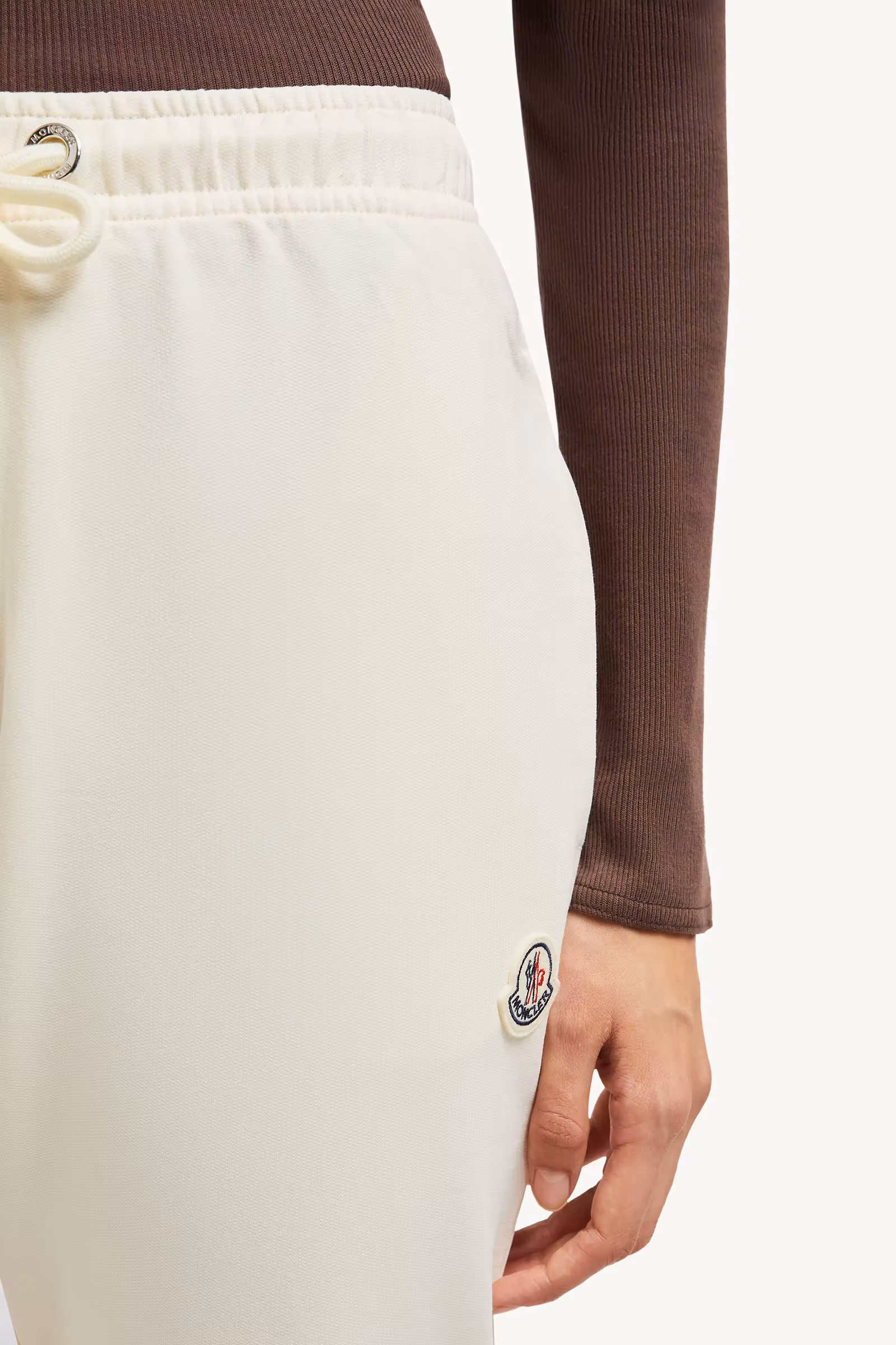 Logo Patch Cotton Sweatpants