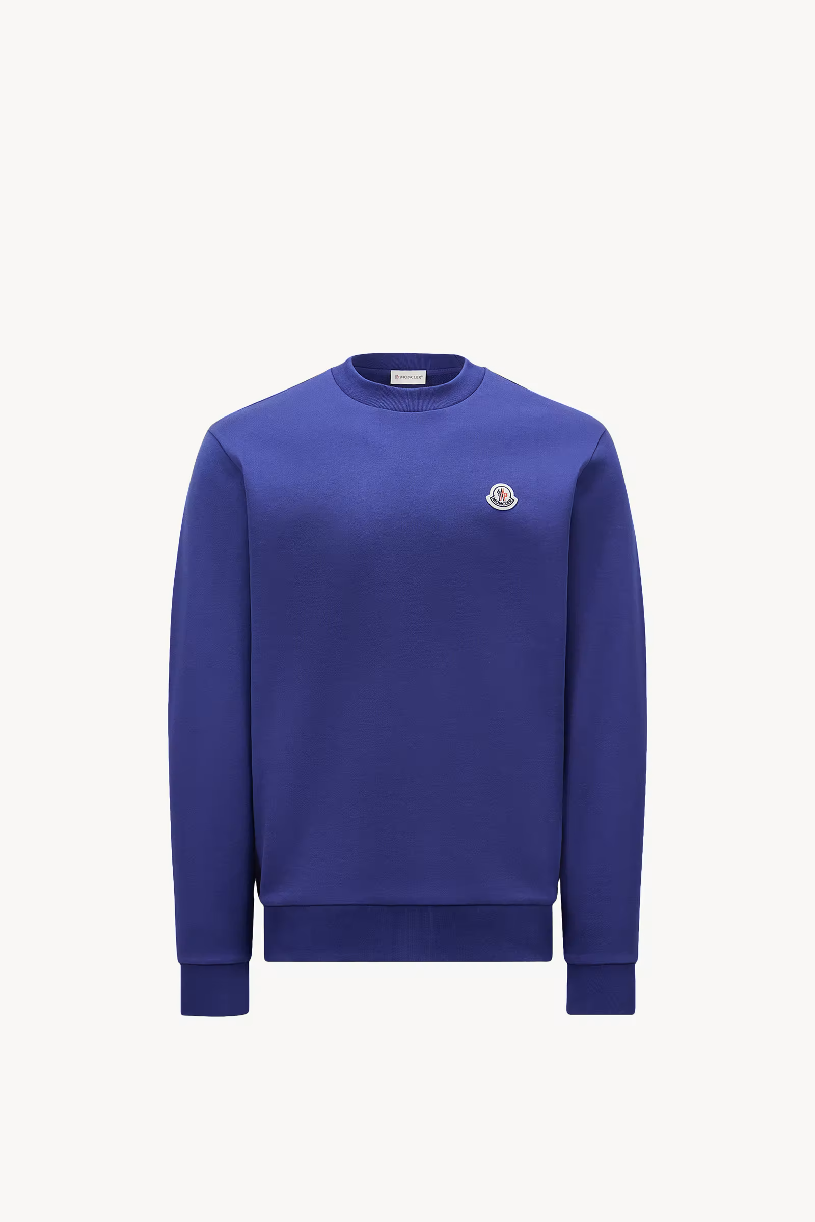 Logo Patch Cotton Sweatshirt