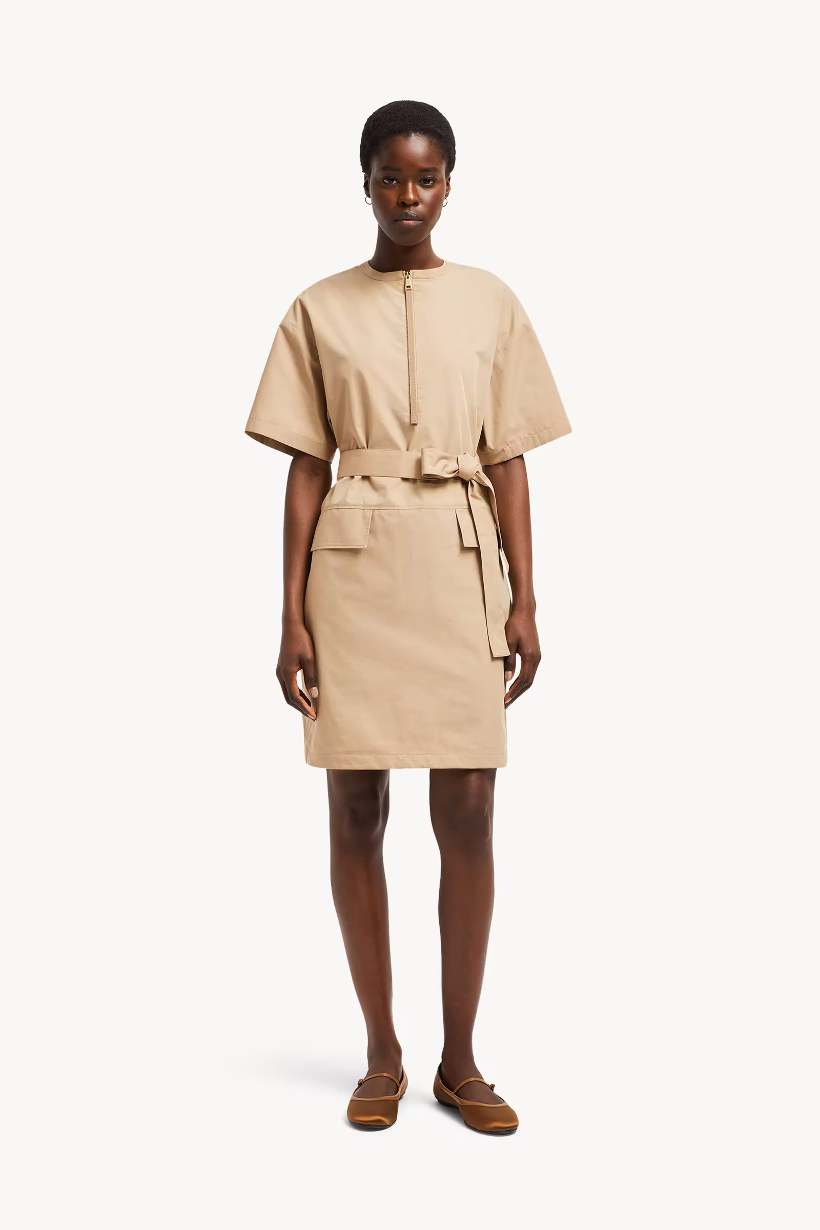 Belted Mini Dress