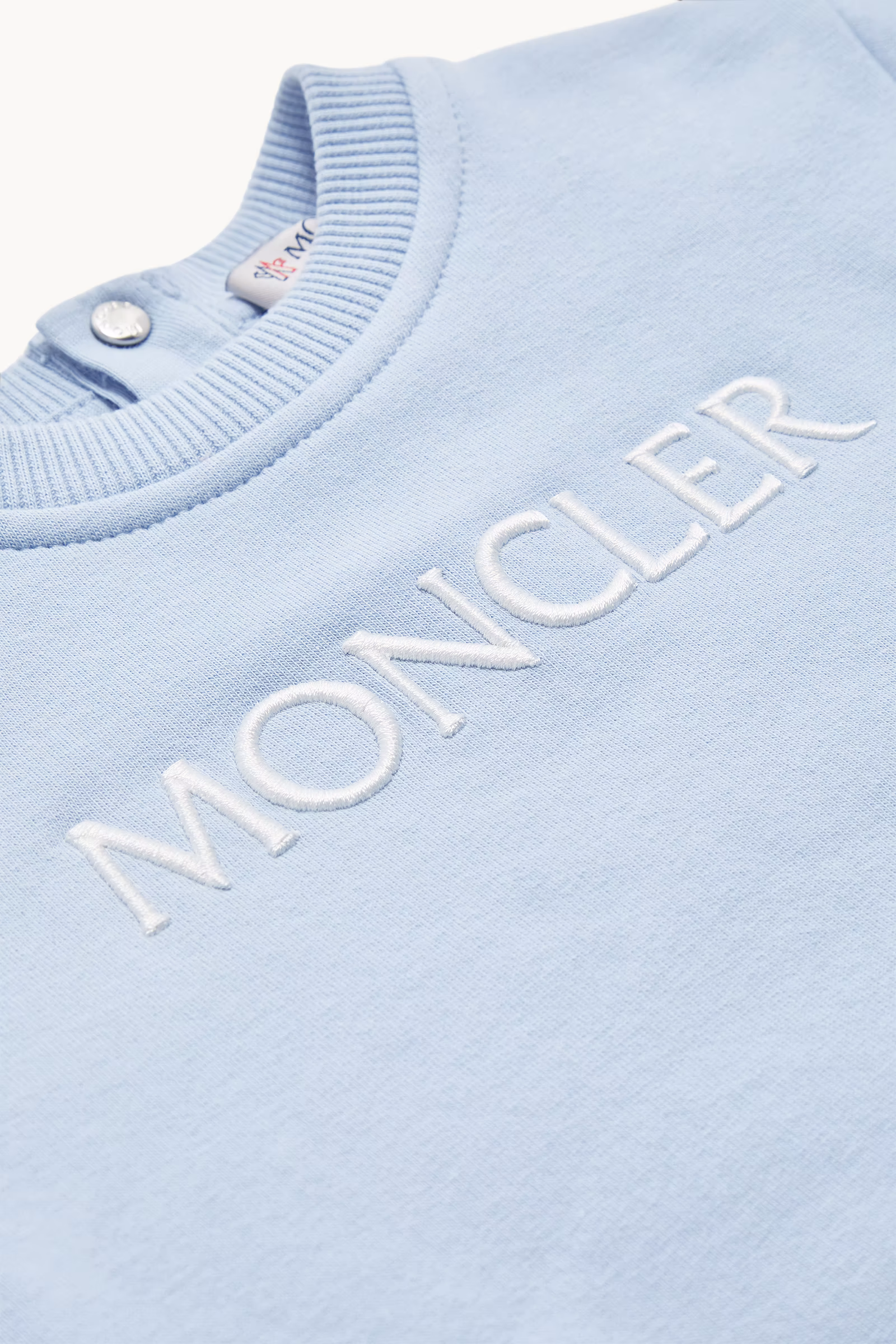 Embroidered Logo Cotton Sweatsuit Set