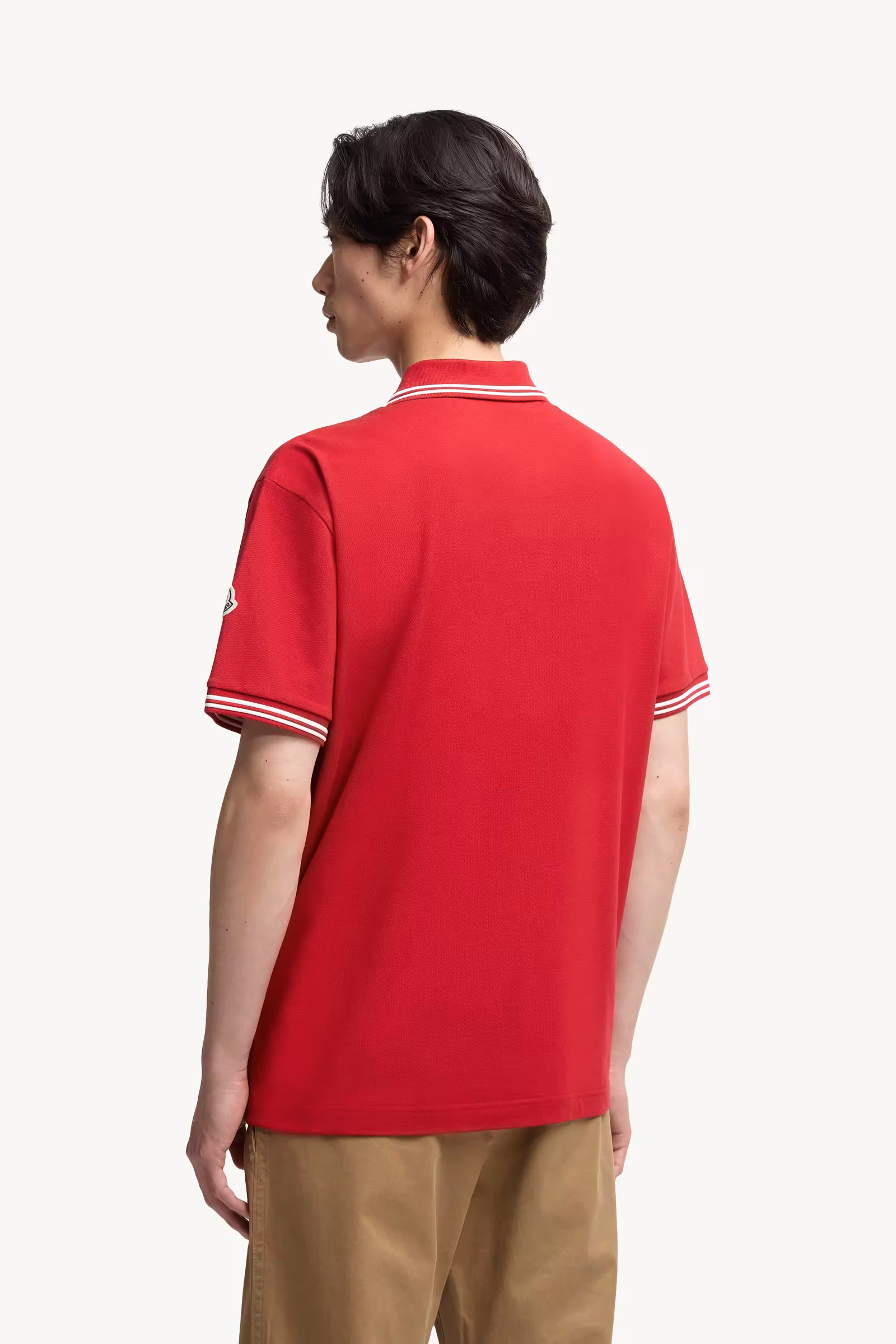 Embroidered Logo Cotton Piquet Polo Shirt