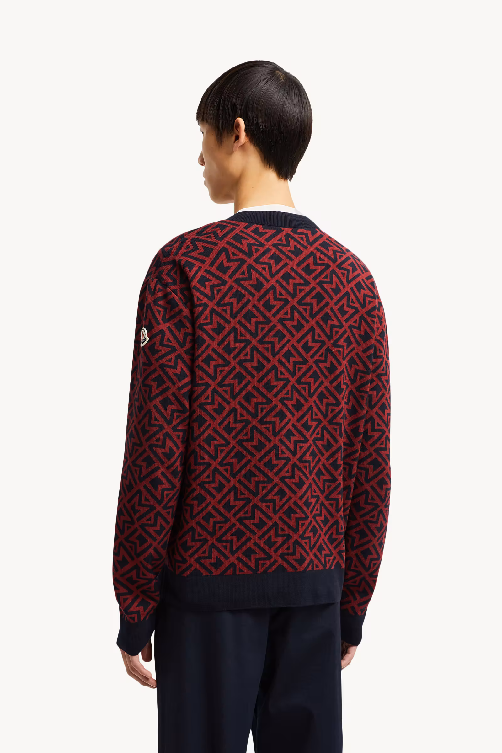 Monogram Cotton Jacquard Sweater