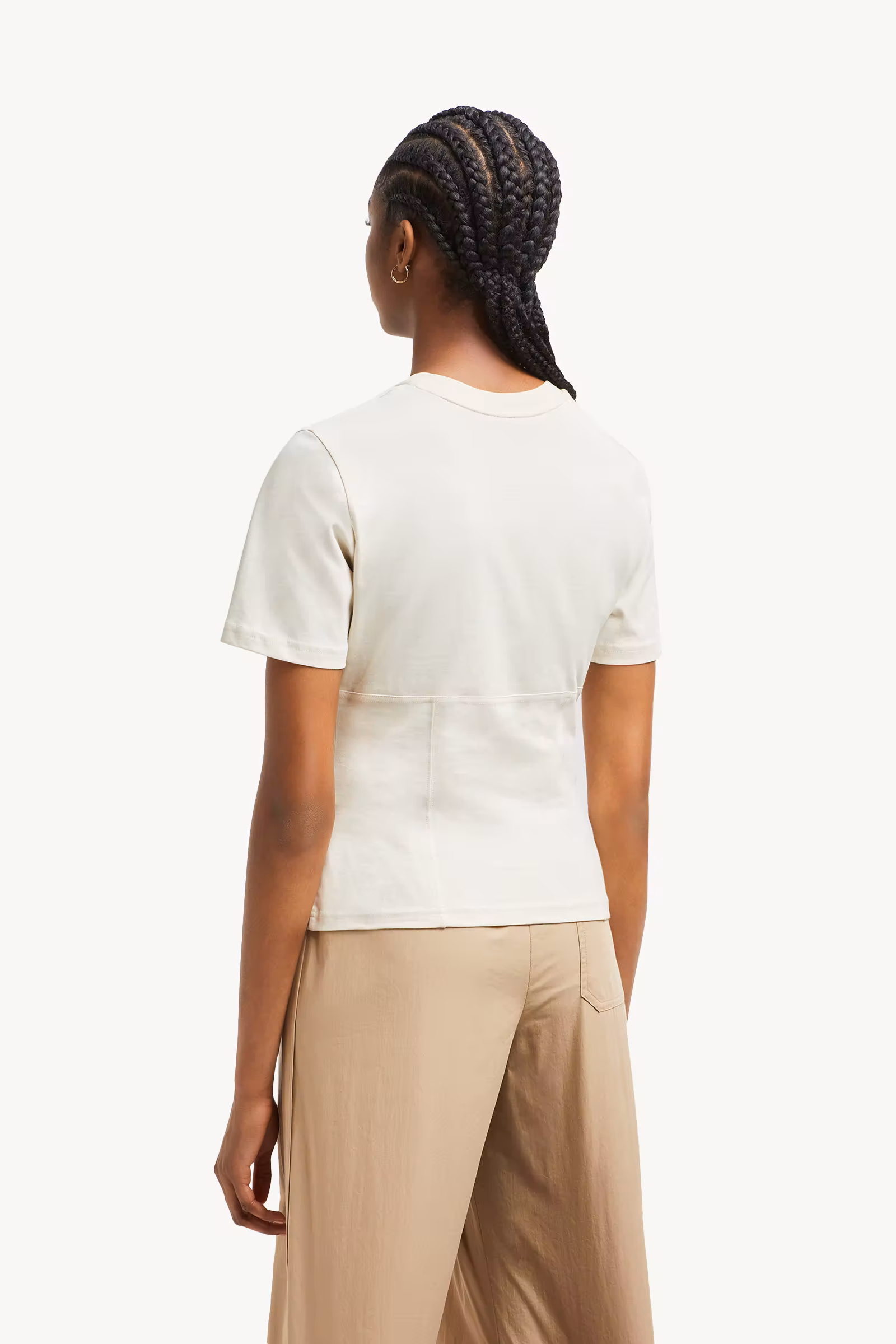 Hand-Beaded Cotton Top
