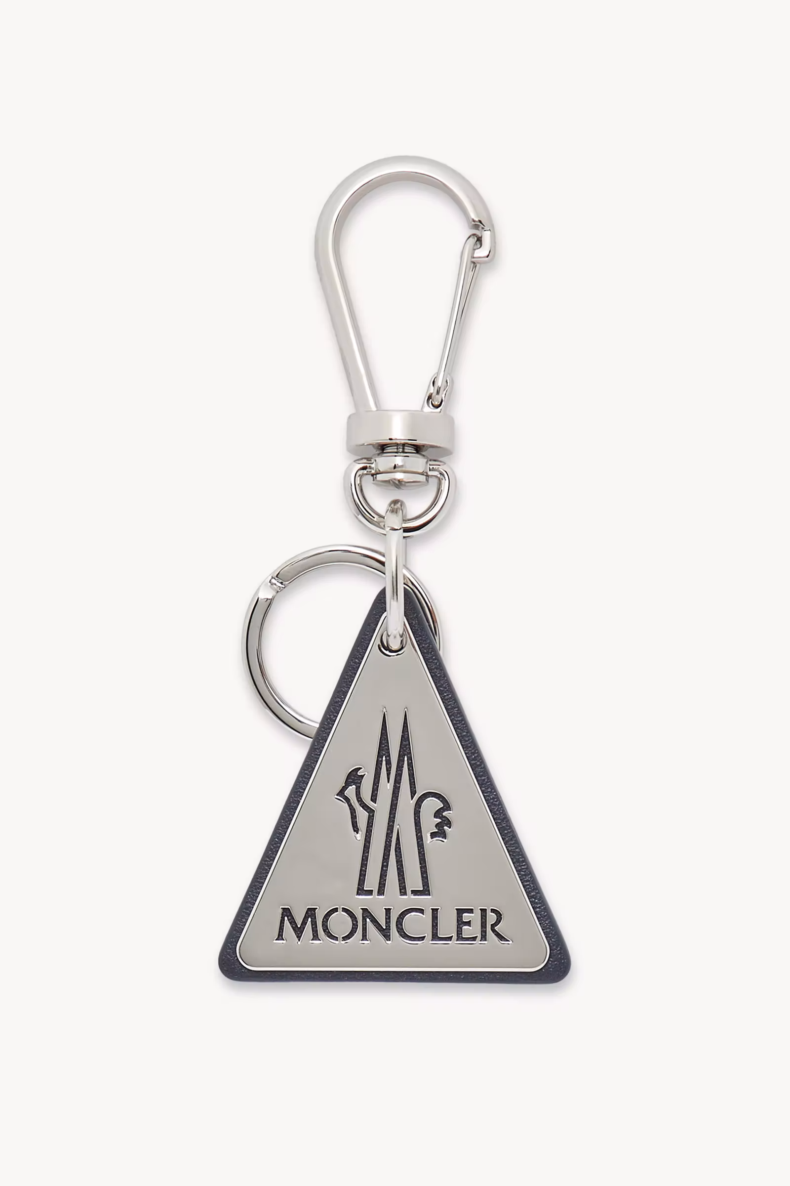 Logo Leather Key Ring