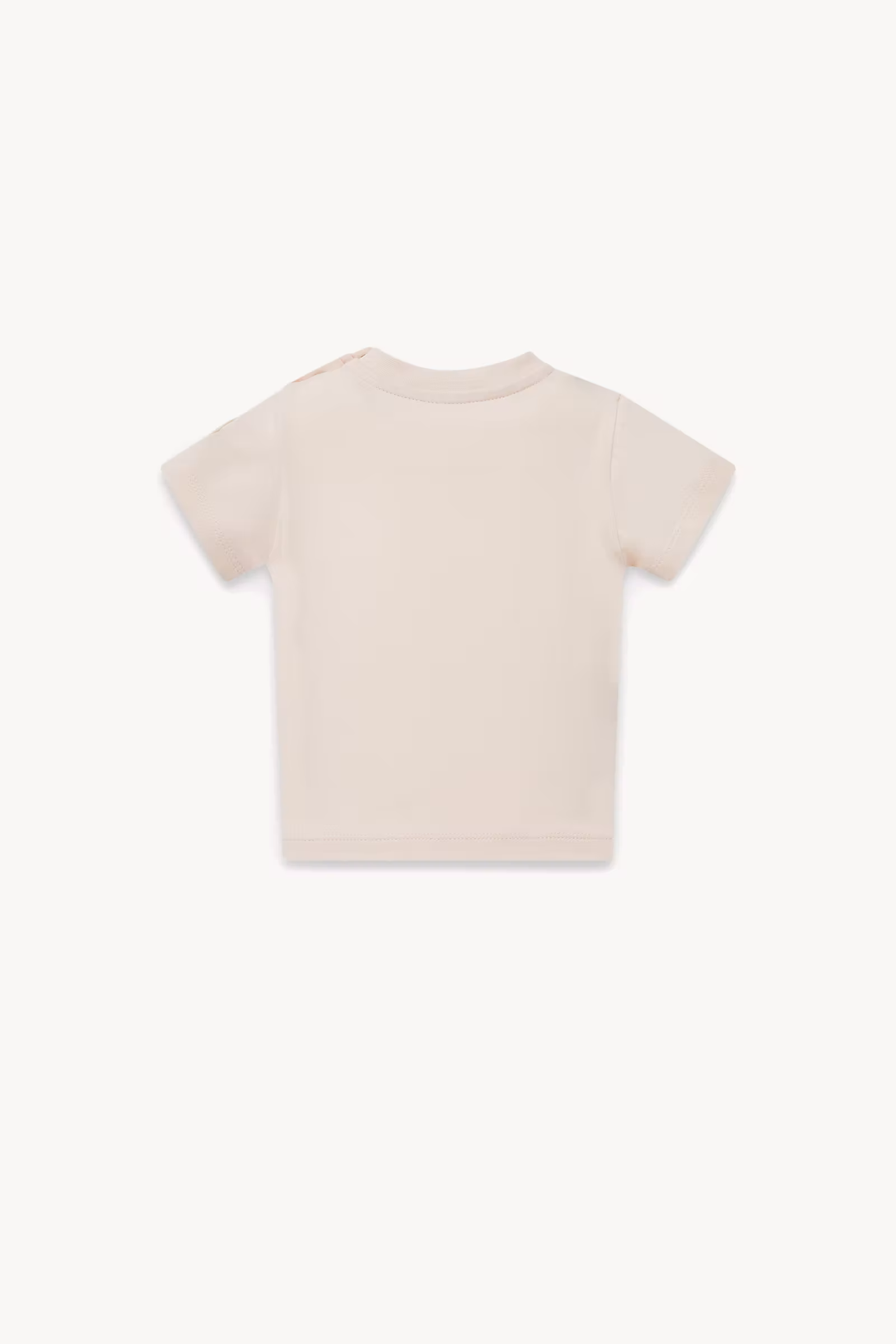 Teddy Bear Motif Cotton T-Shirt