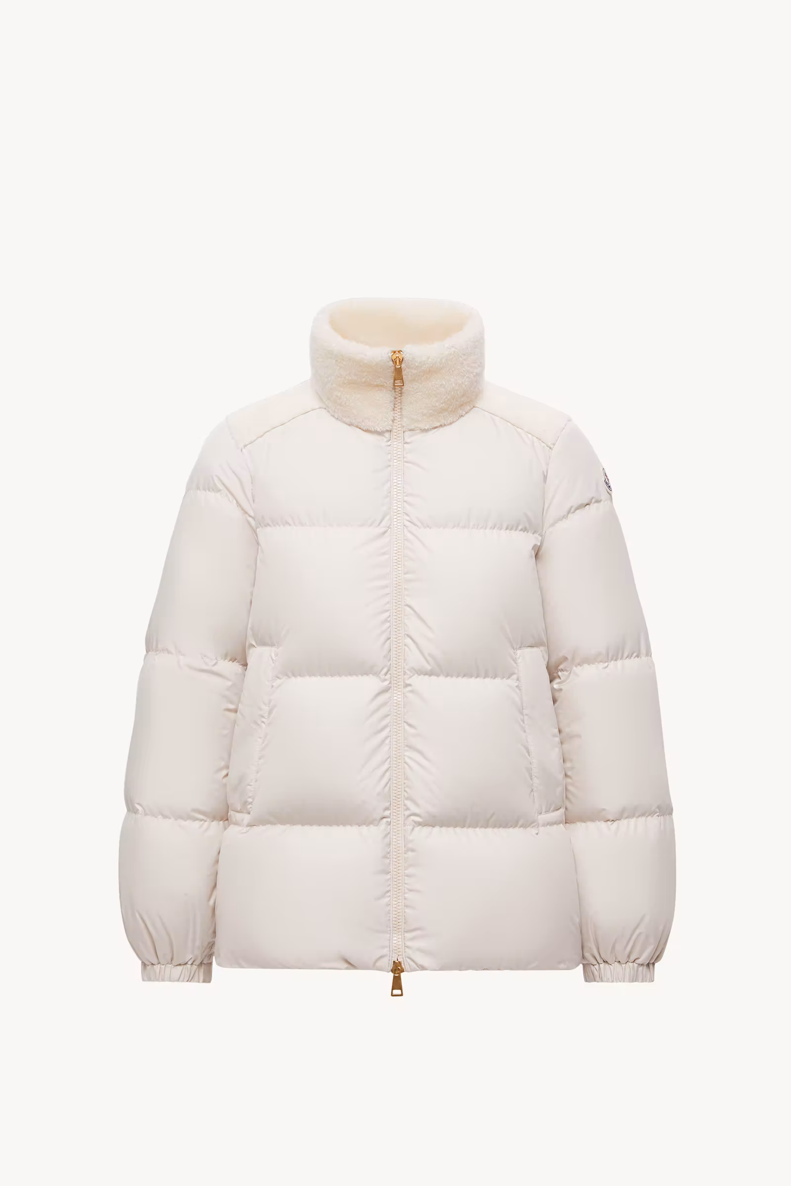 Esnaie Teddy-Trimmed Short Down Jaket