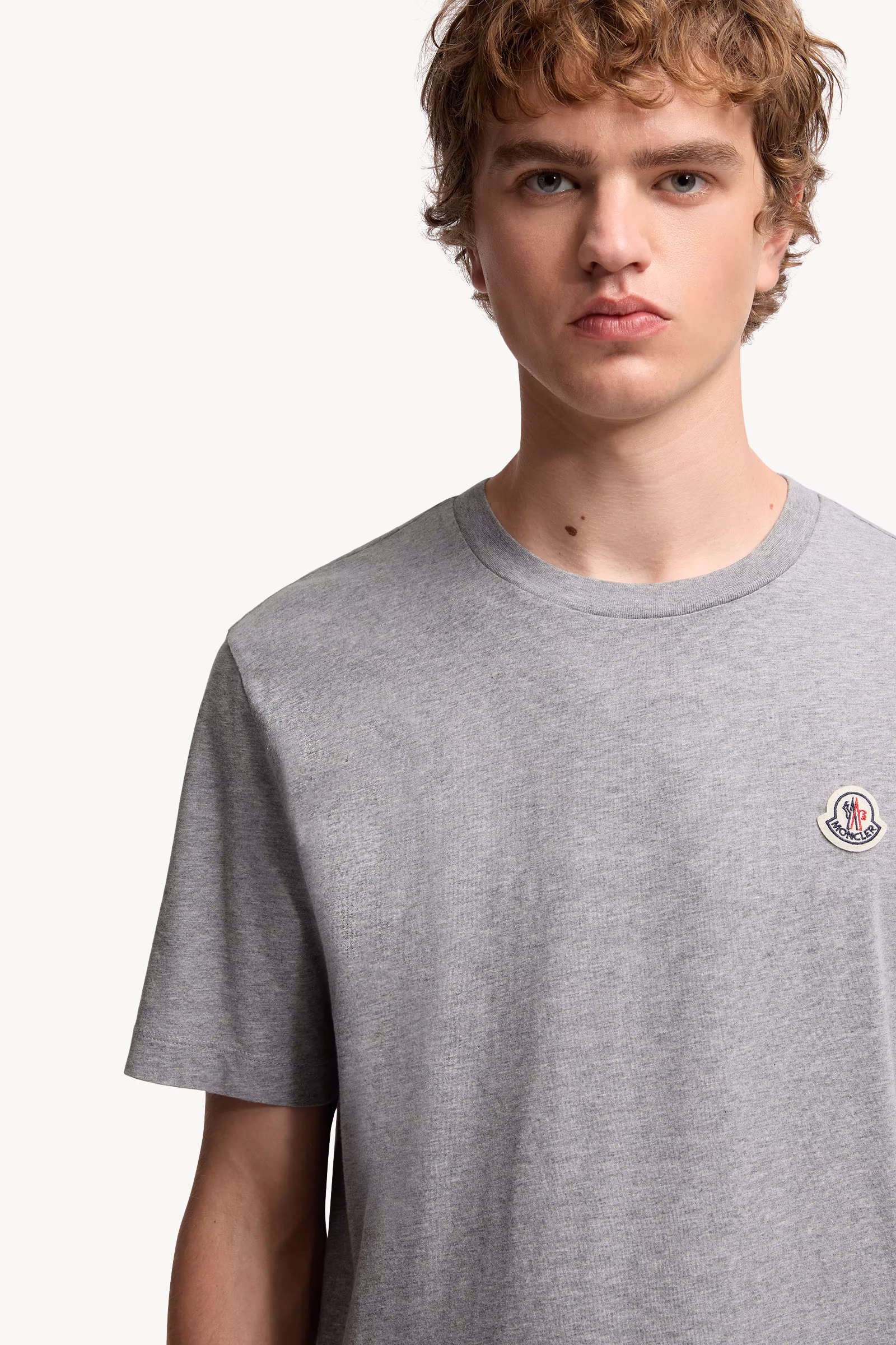 Logo Patch Cotton T-Shirt (Pack of Three)