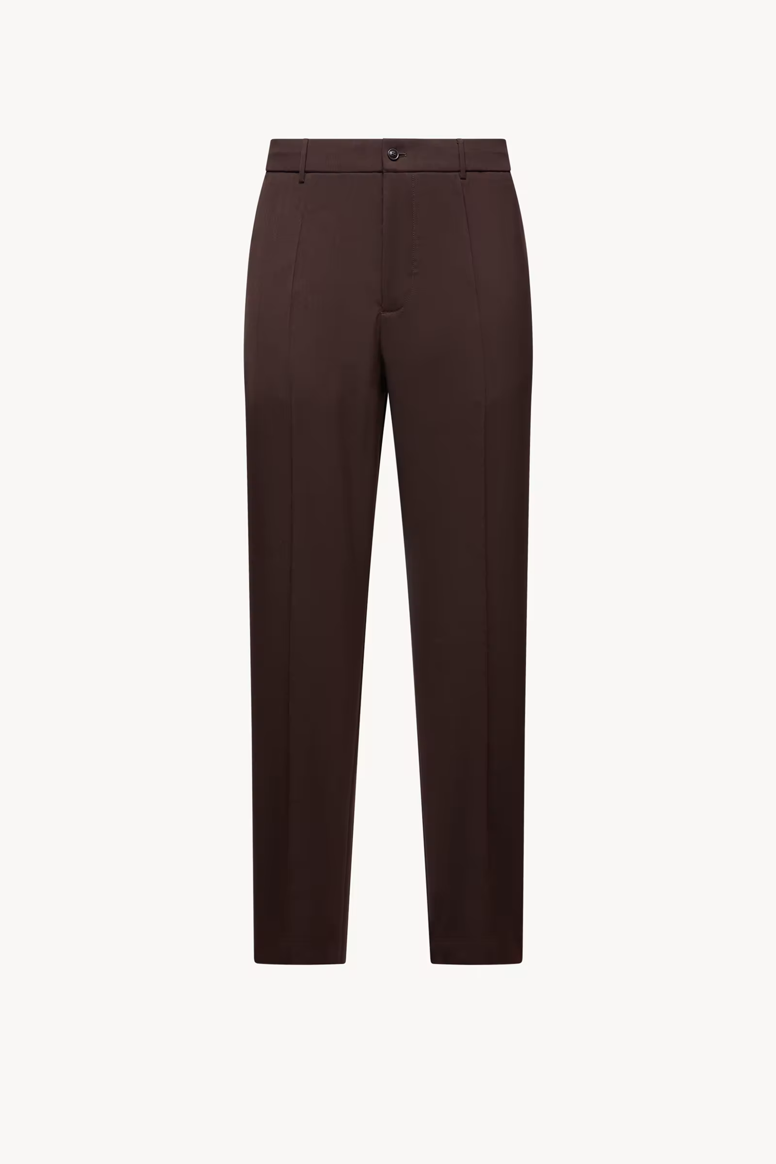 Wool Blend Gabardine Tailored Pants