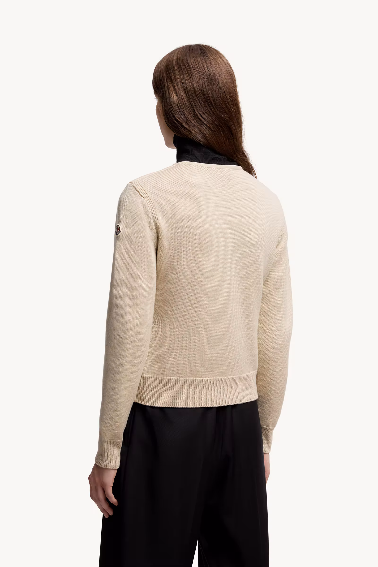 Padded Wool Cardigan