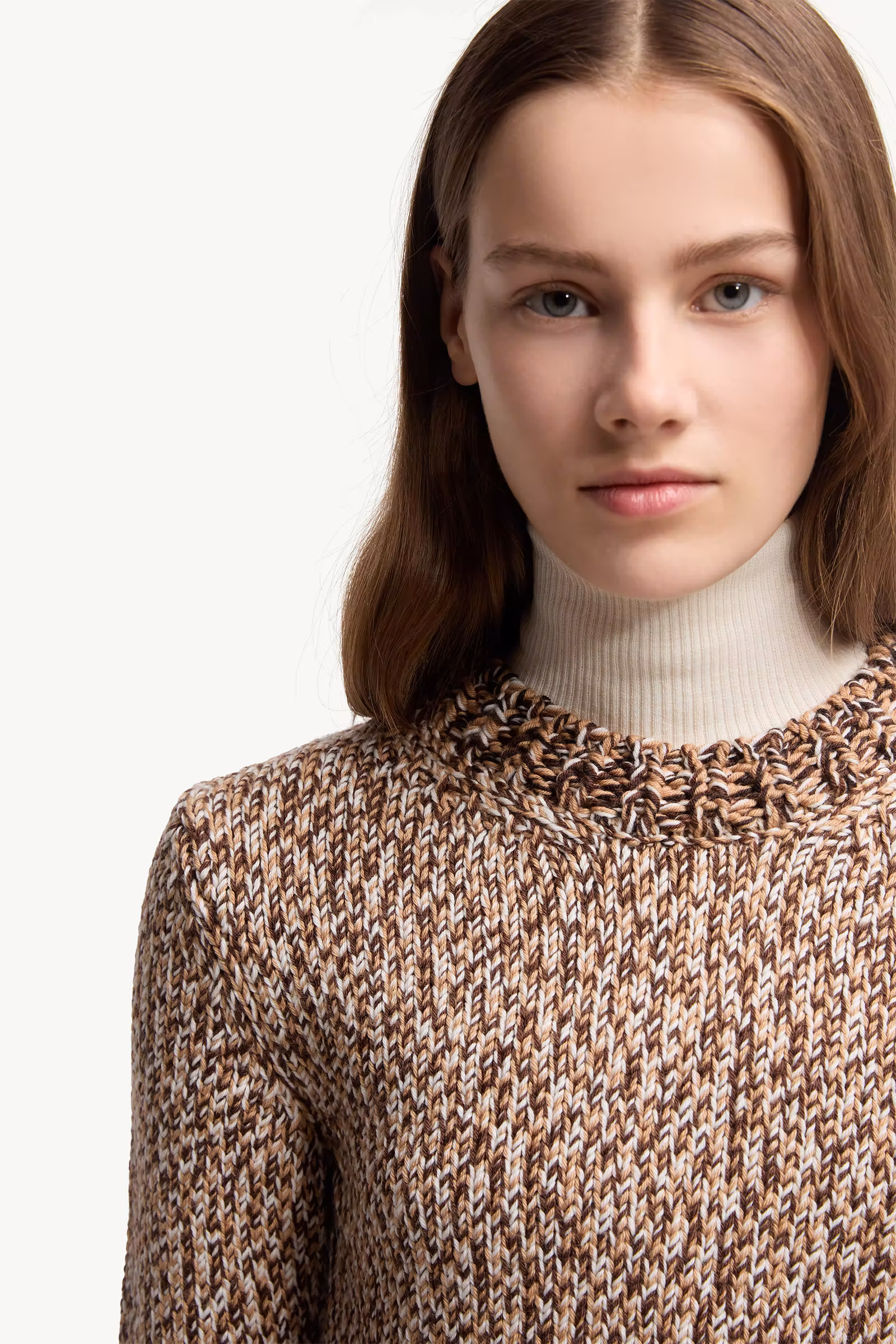 Mouliné Wool Sweater