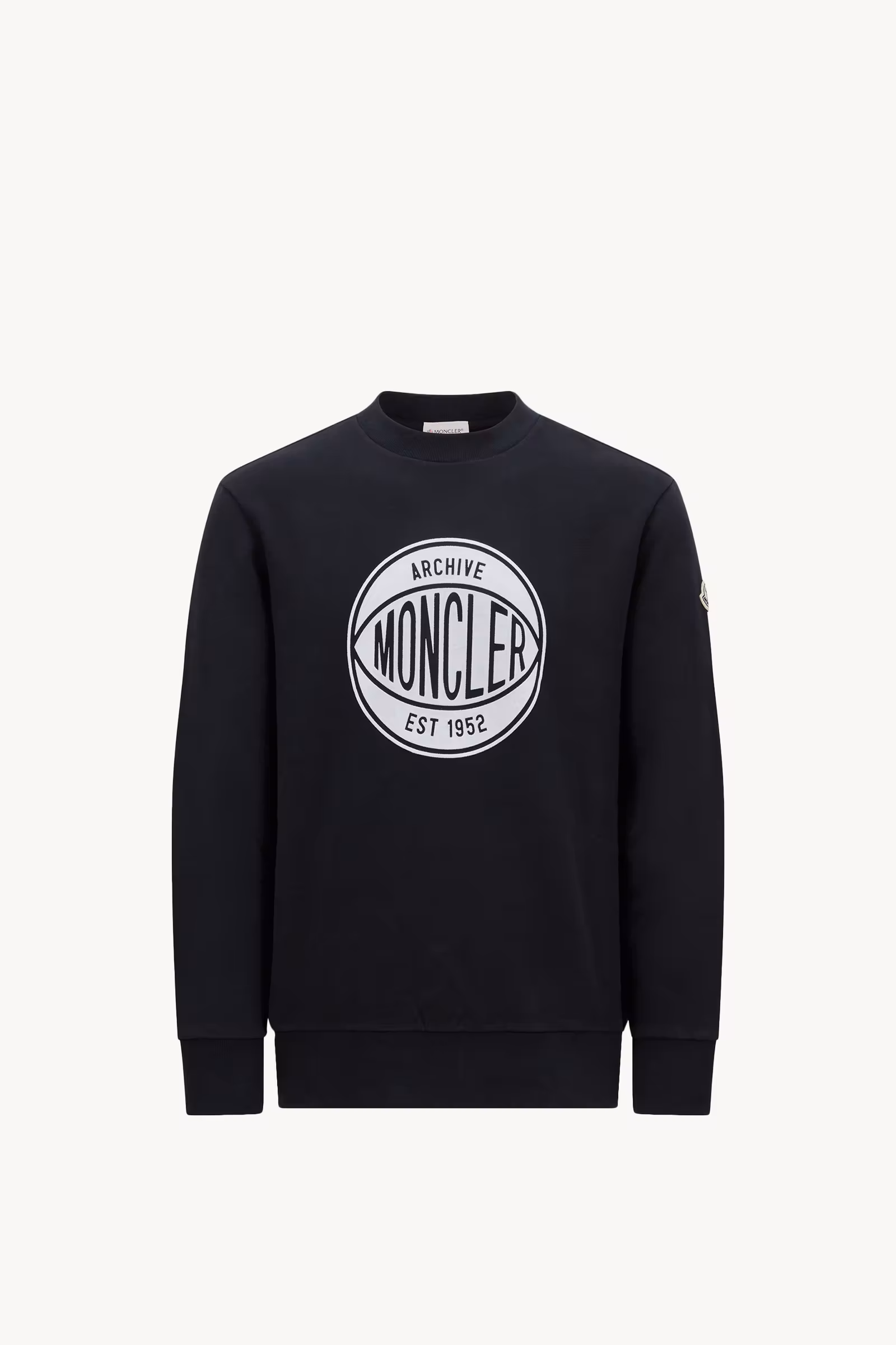 Basketball Logo Cotton Sweatshirt