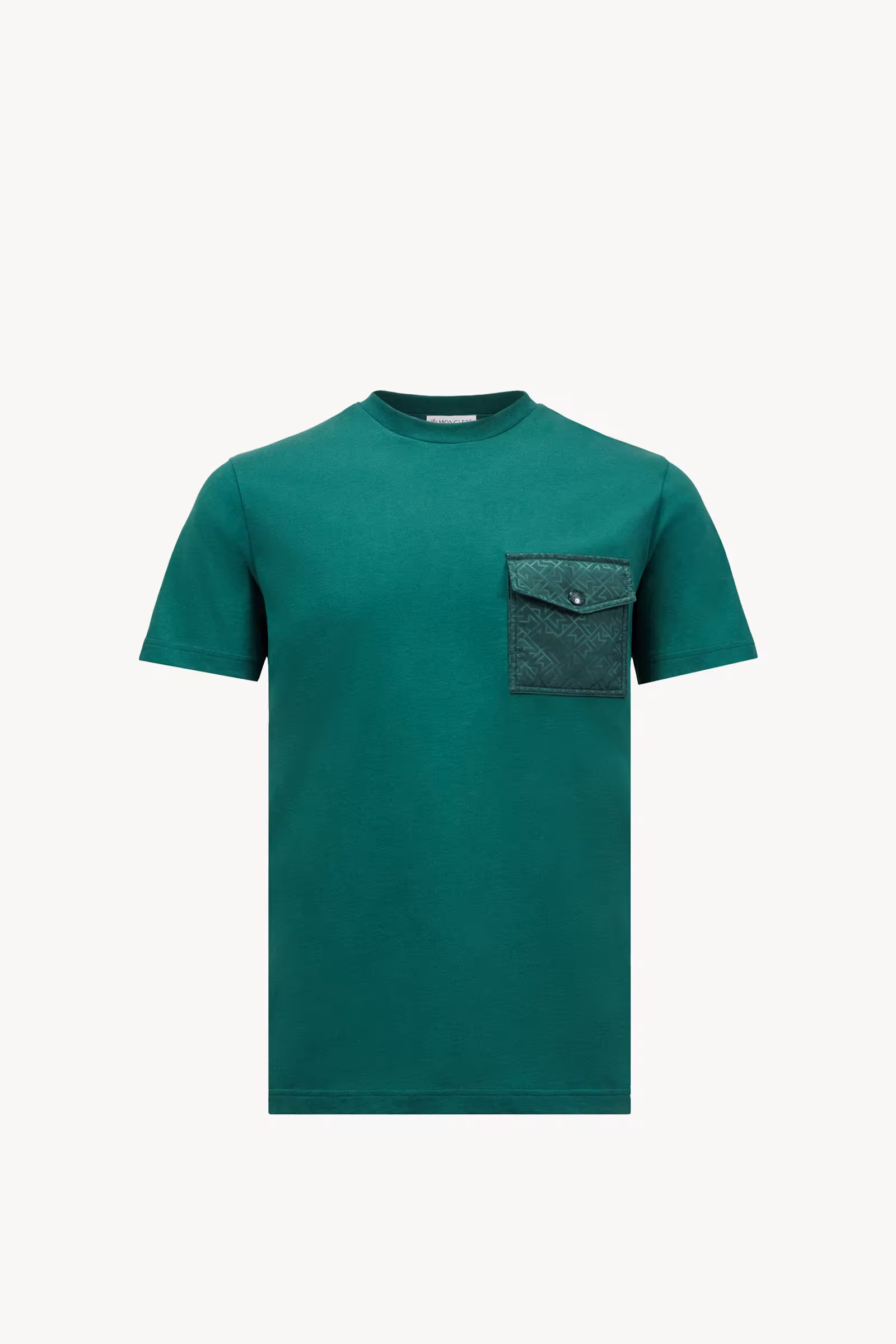 Monogram Cotton T-Shirt With Pocket