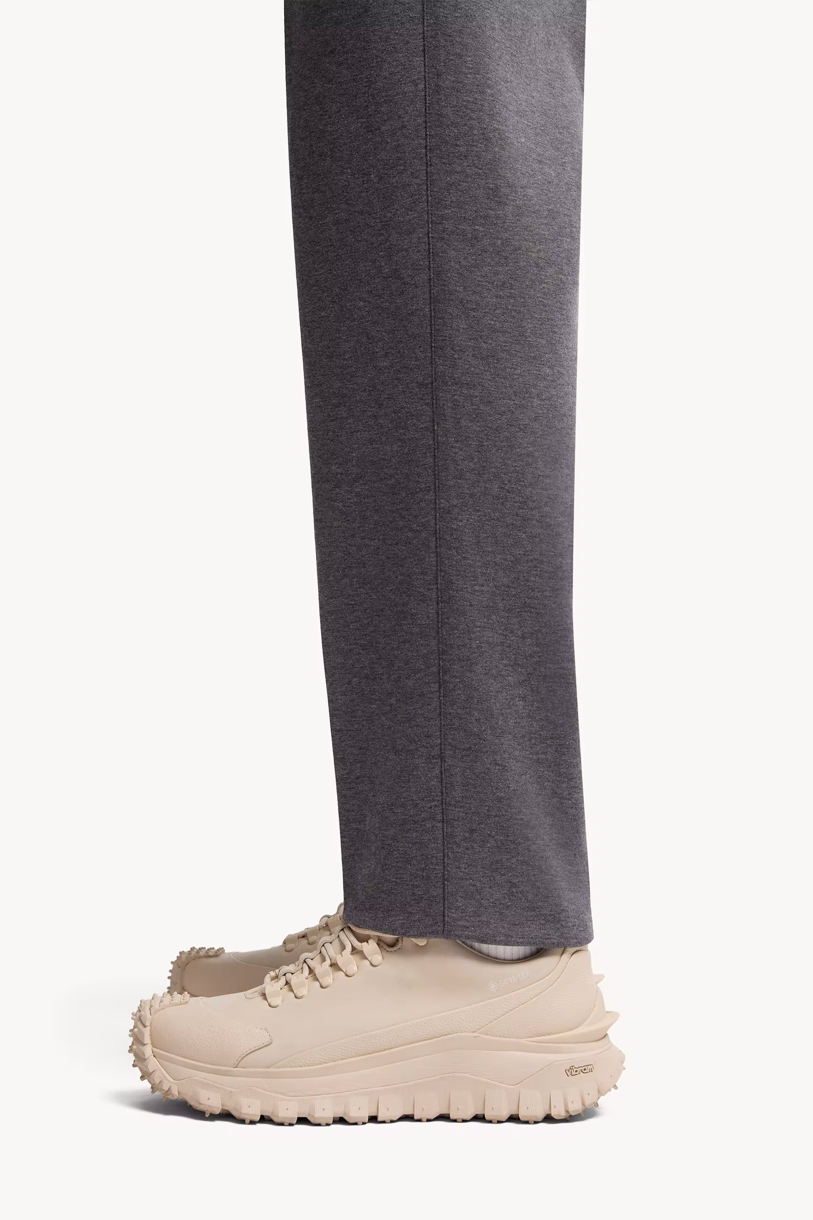 Cotton Blend Tailored Pants