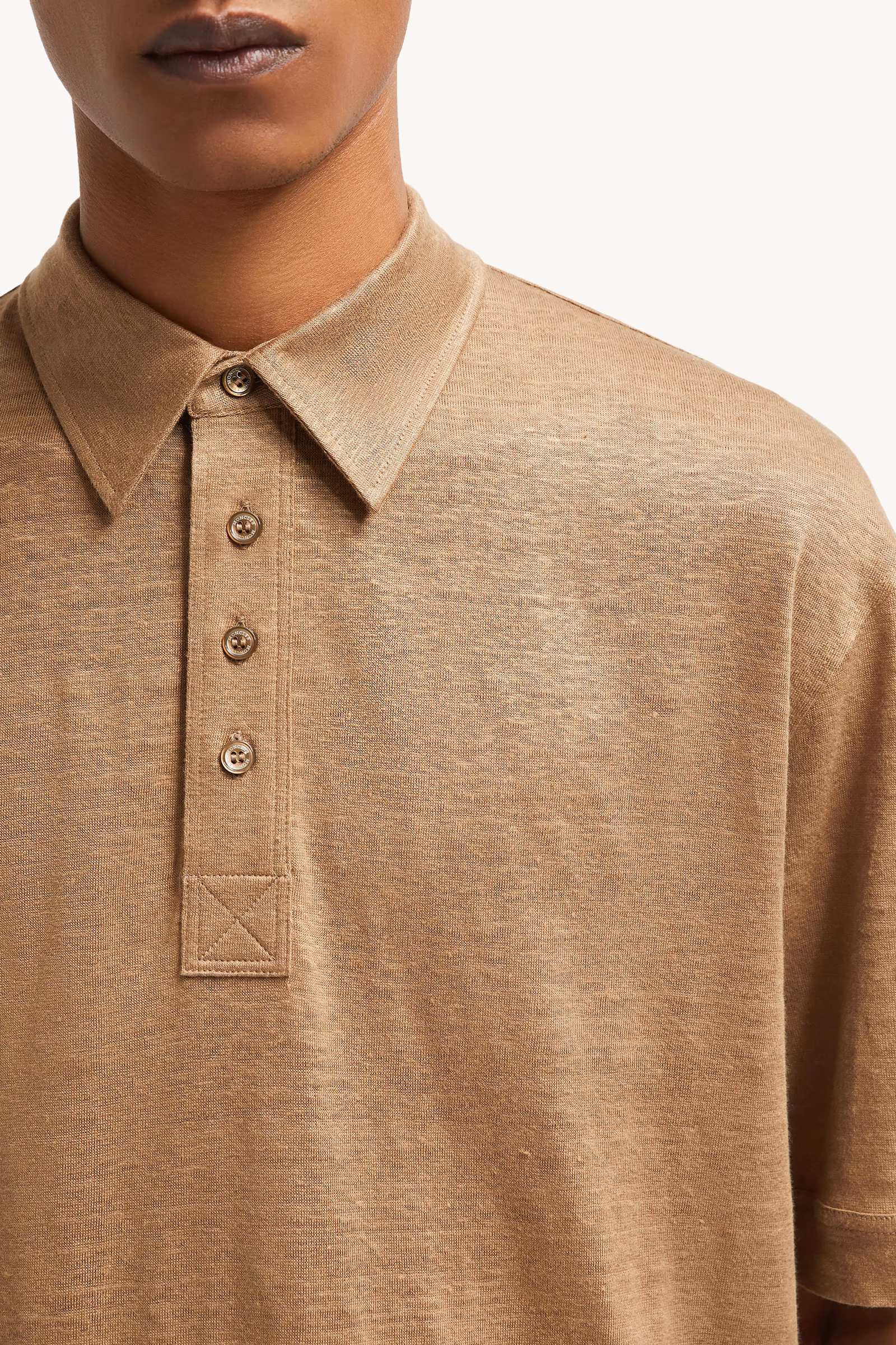 Linen Polo Shirt