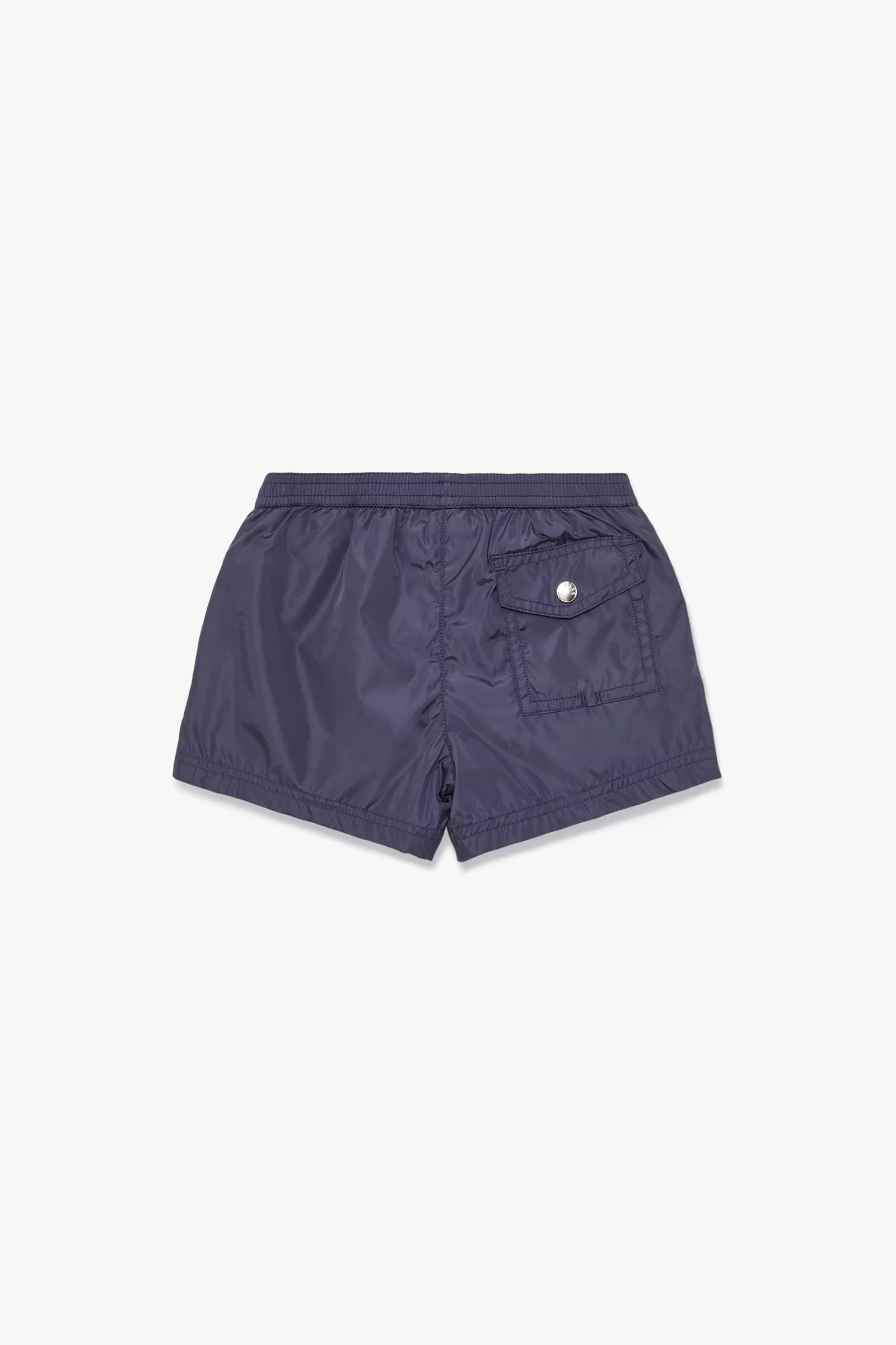 Tricolor-Trimmed Swim Shorts