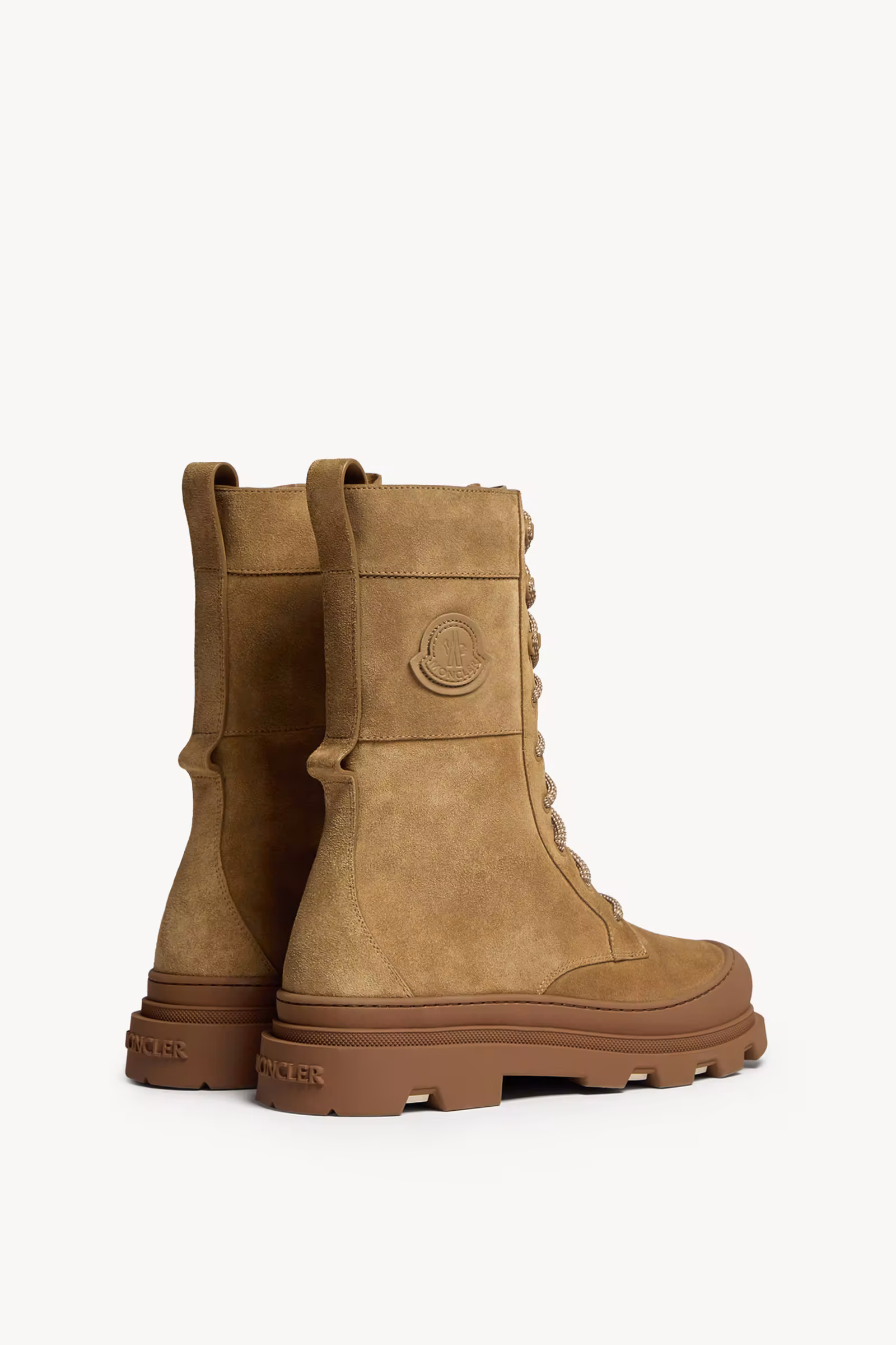 Vera High Suede Lace-Up Boots