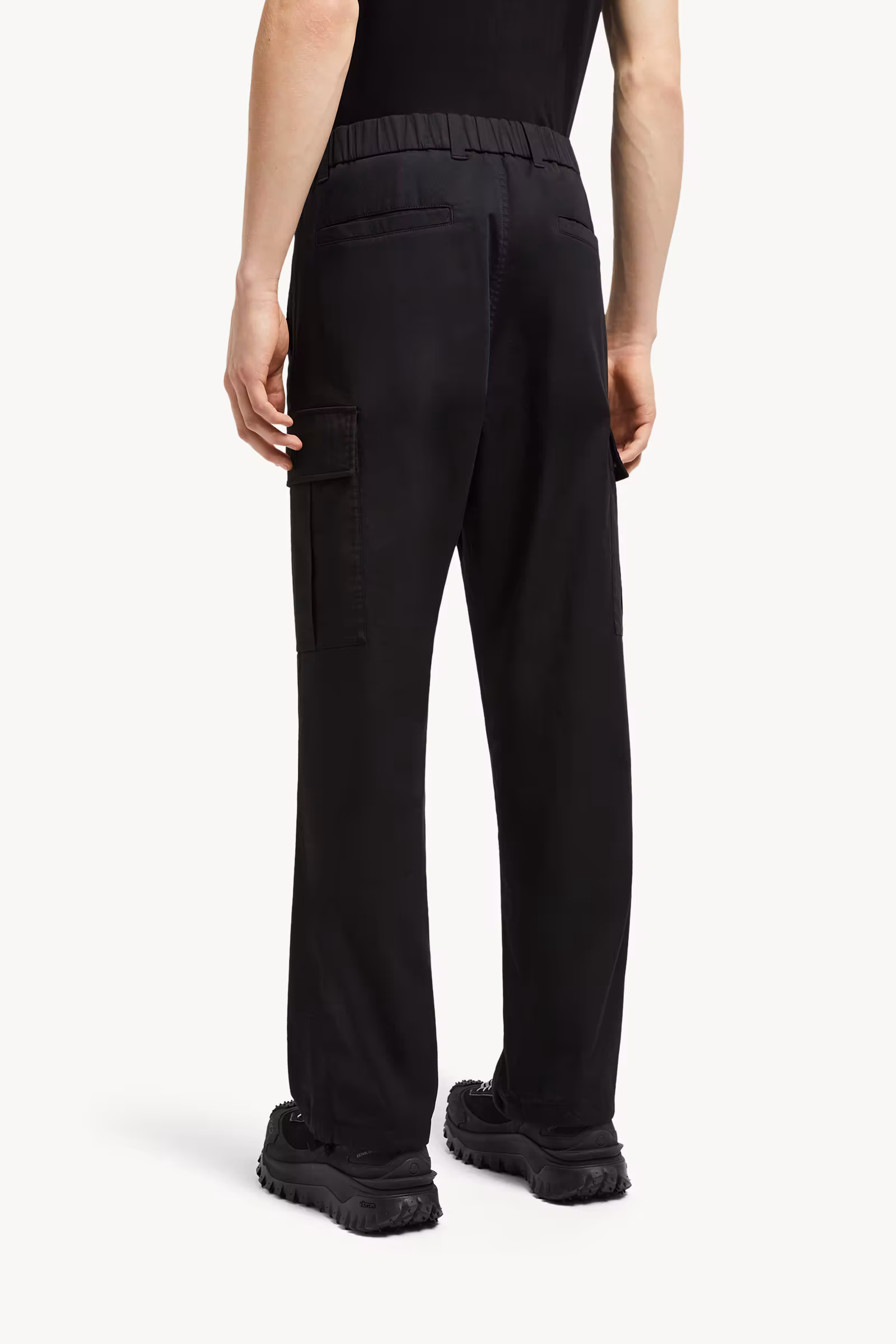 Cotton Gabardine Cargo Pants