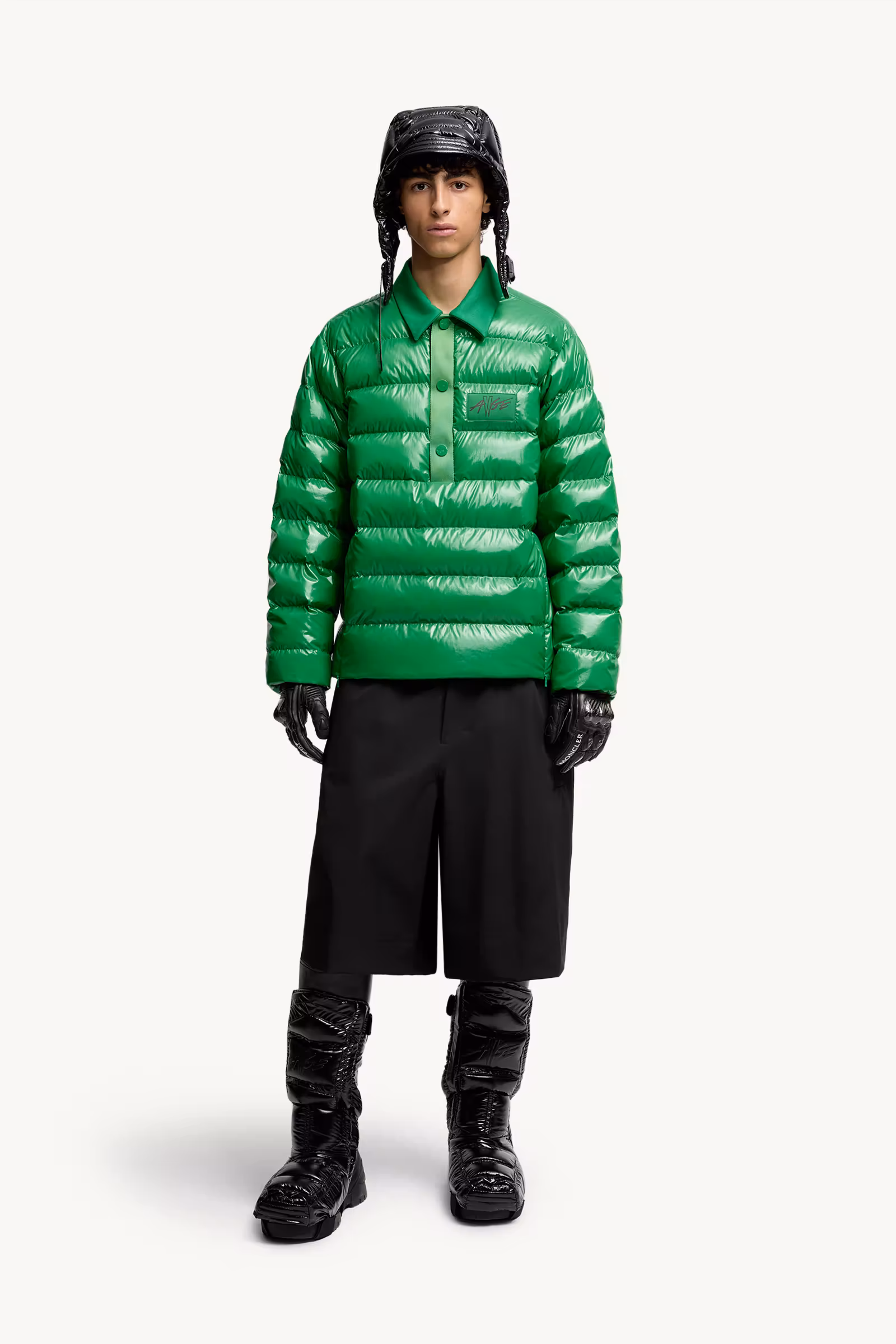 Moncler x A$AP Rocky Vardar Down Polo Shirt Jacket