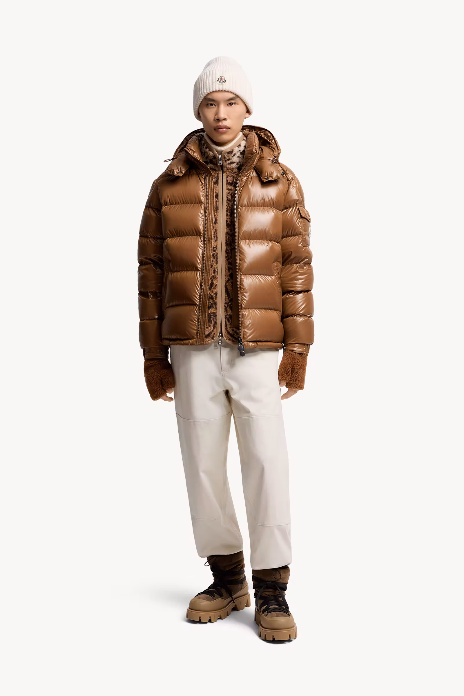 Moncler Maya Hooded Short Down Jacket