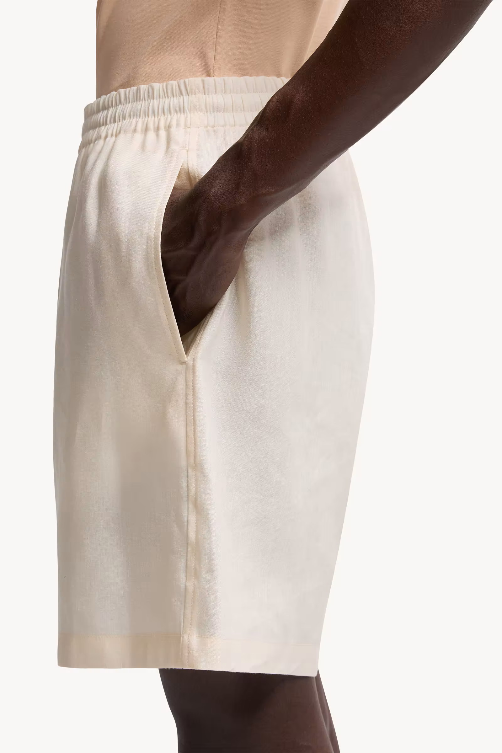 Moncler x Gilga Farm by Donald Glover Linen Blend Shorts