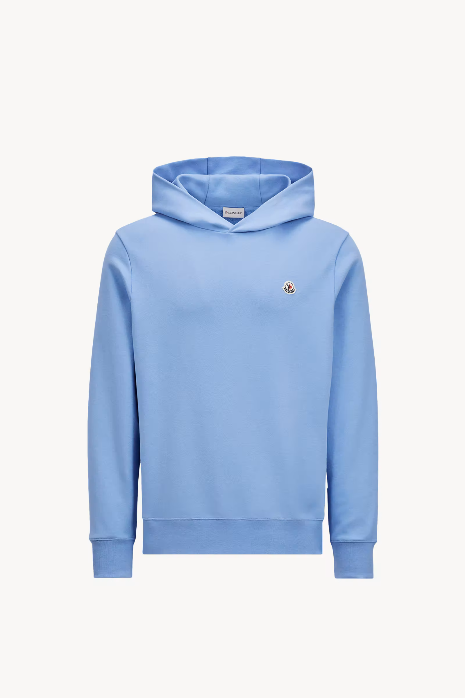 Logo Patch Cotton Hoodie