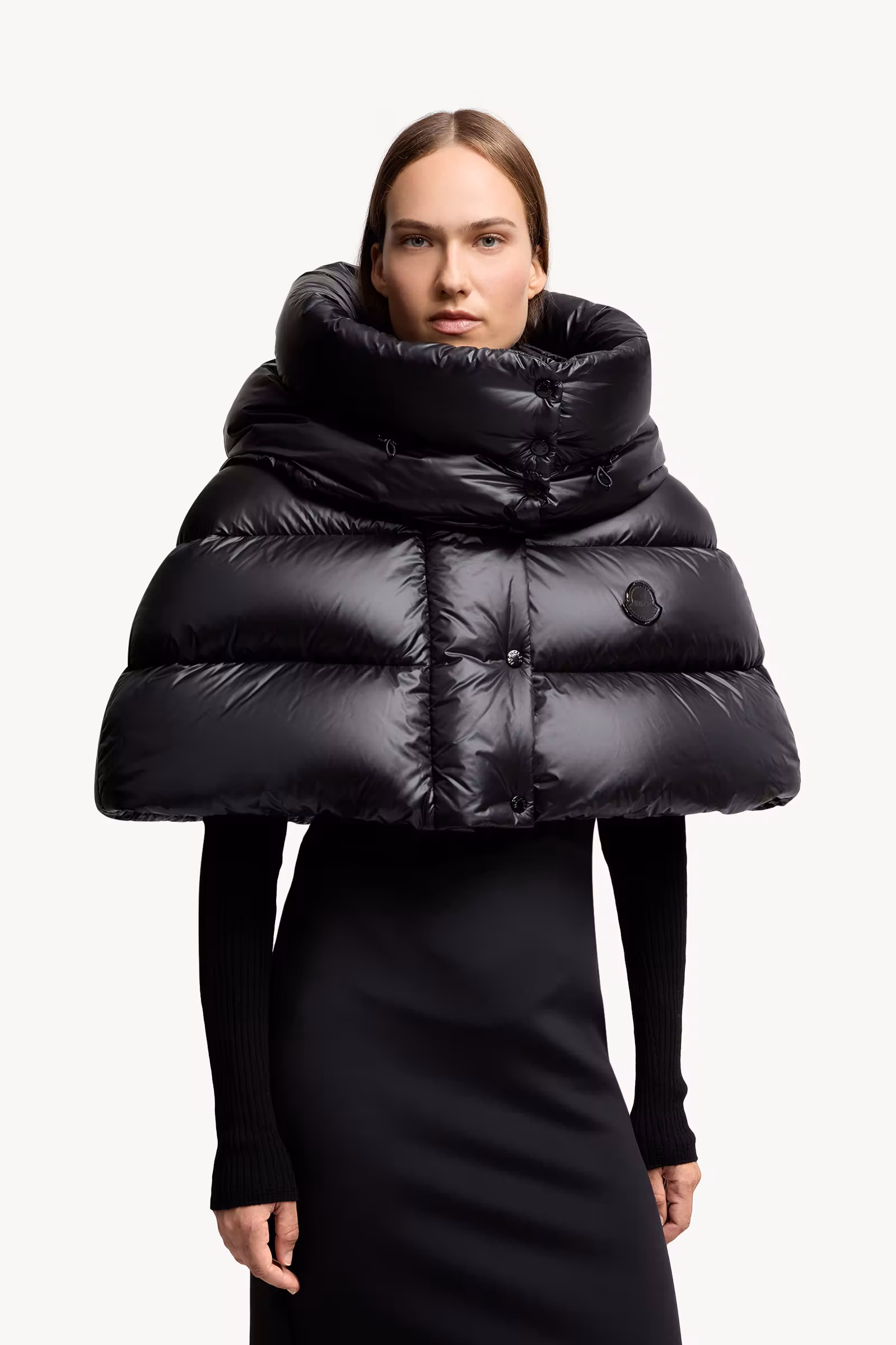 Moncler x EE72 by Edward Enninful Hooded Down Cape
