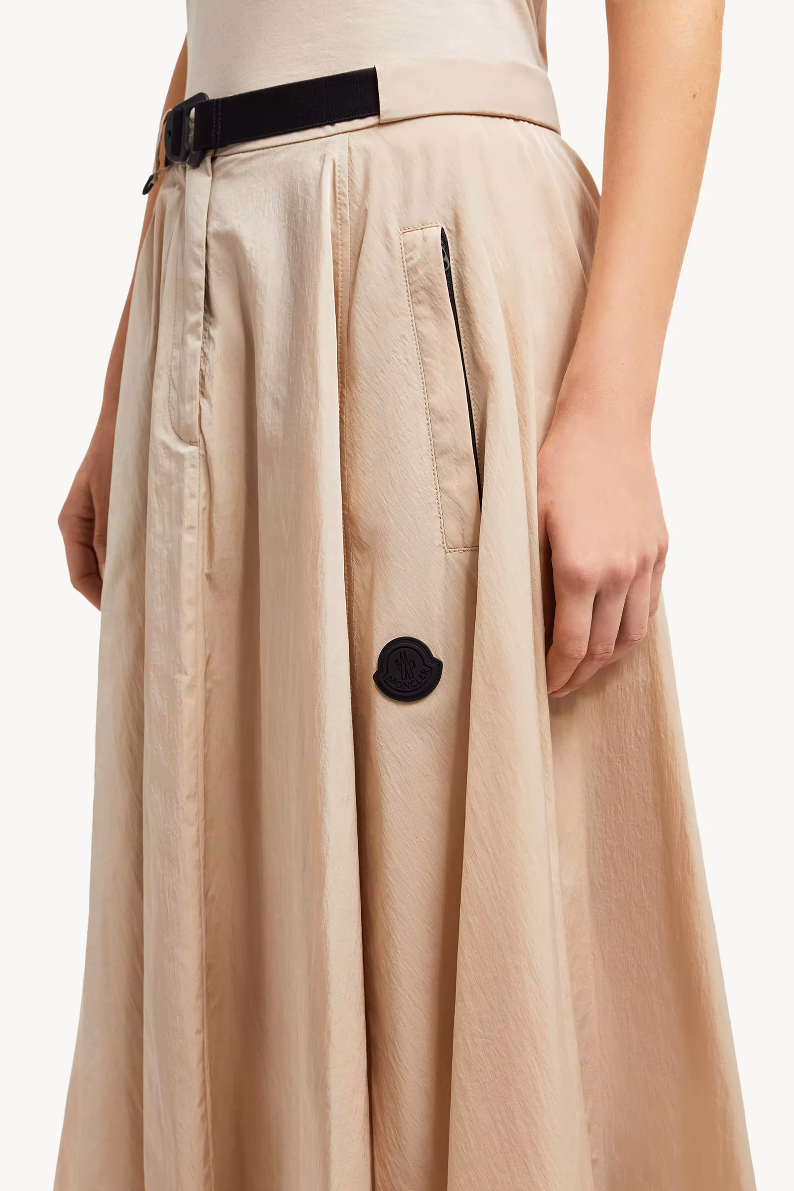 Belted Midi Skirt