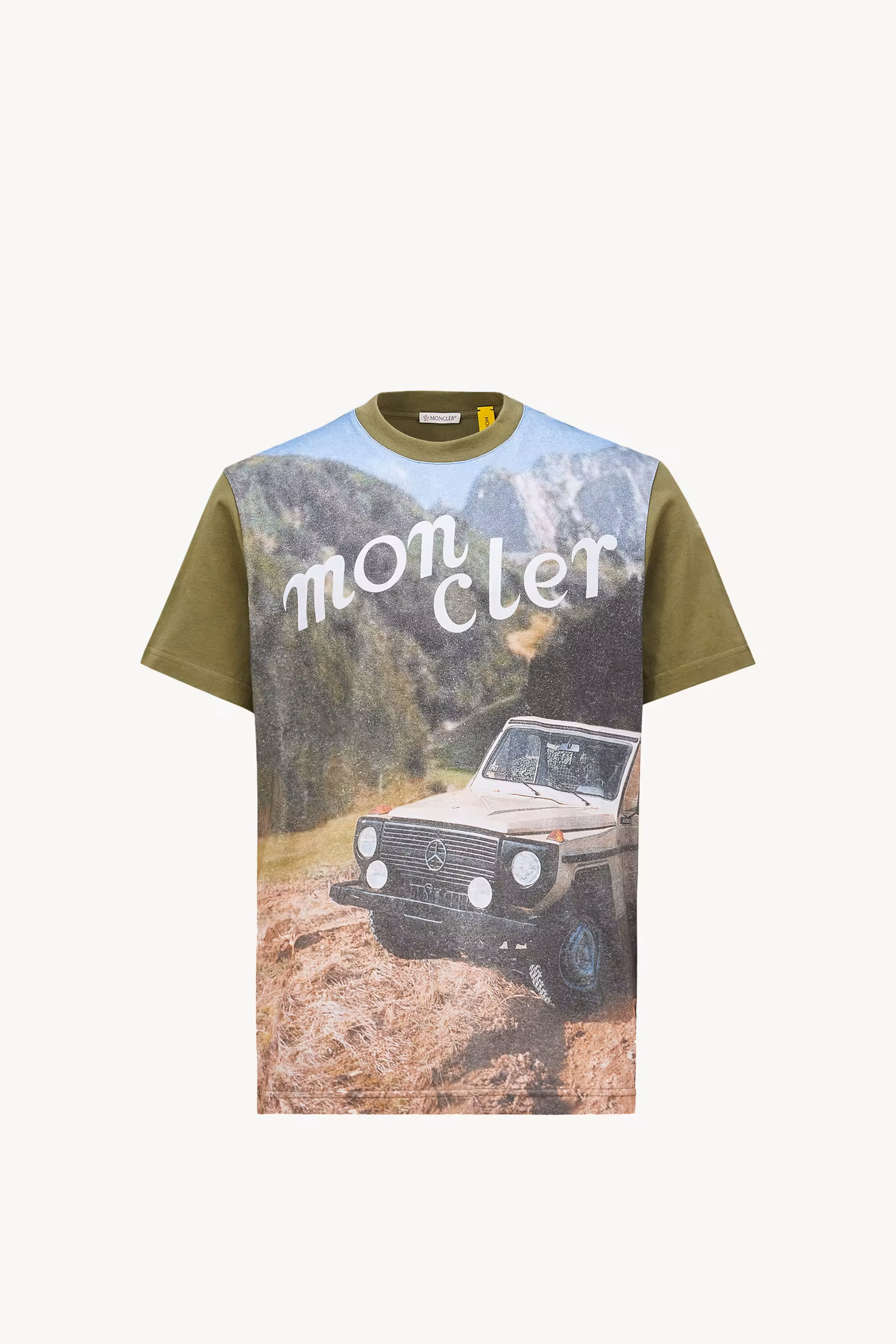 Moncler x Mercedes-Benz by NIGO Printed Cotton T-Shirt