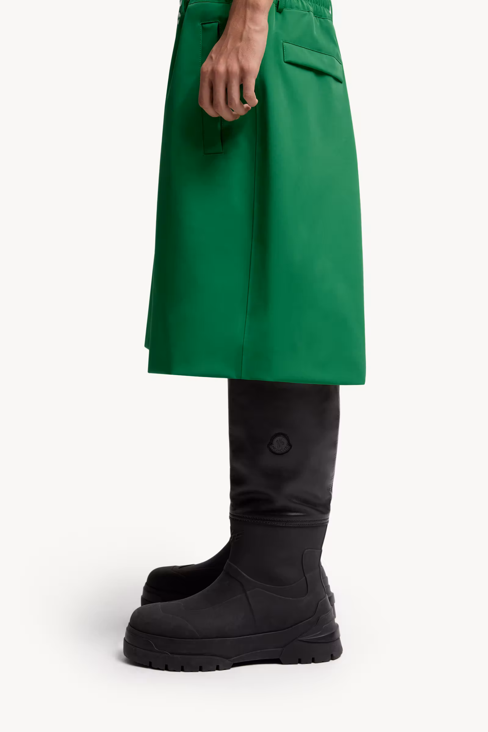 Moncler x A$AP Rocky Logo Print Shorts