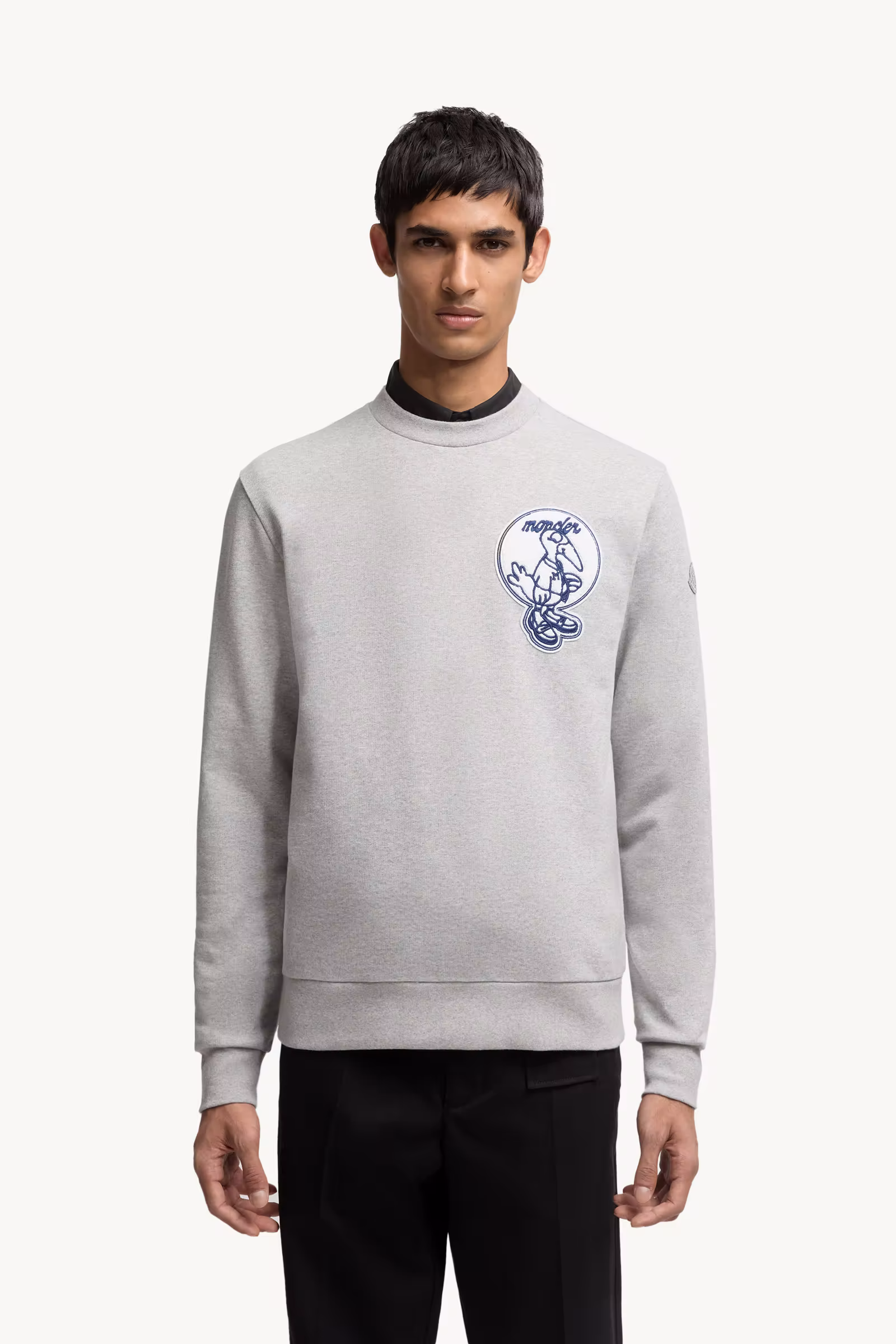 Mascot Patch Cotton Sweatshirt