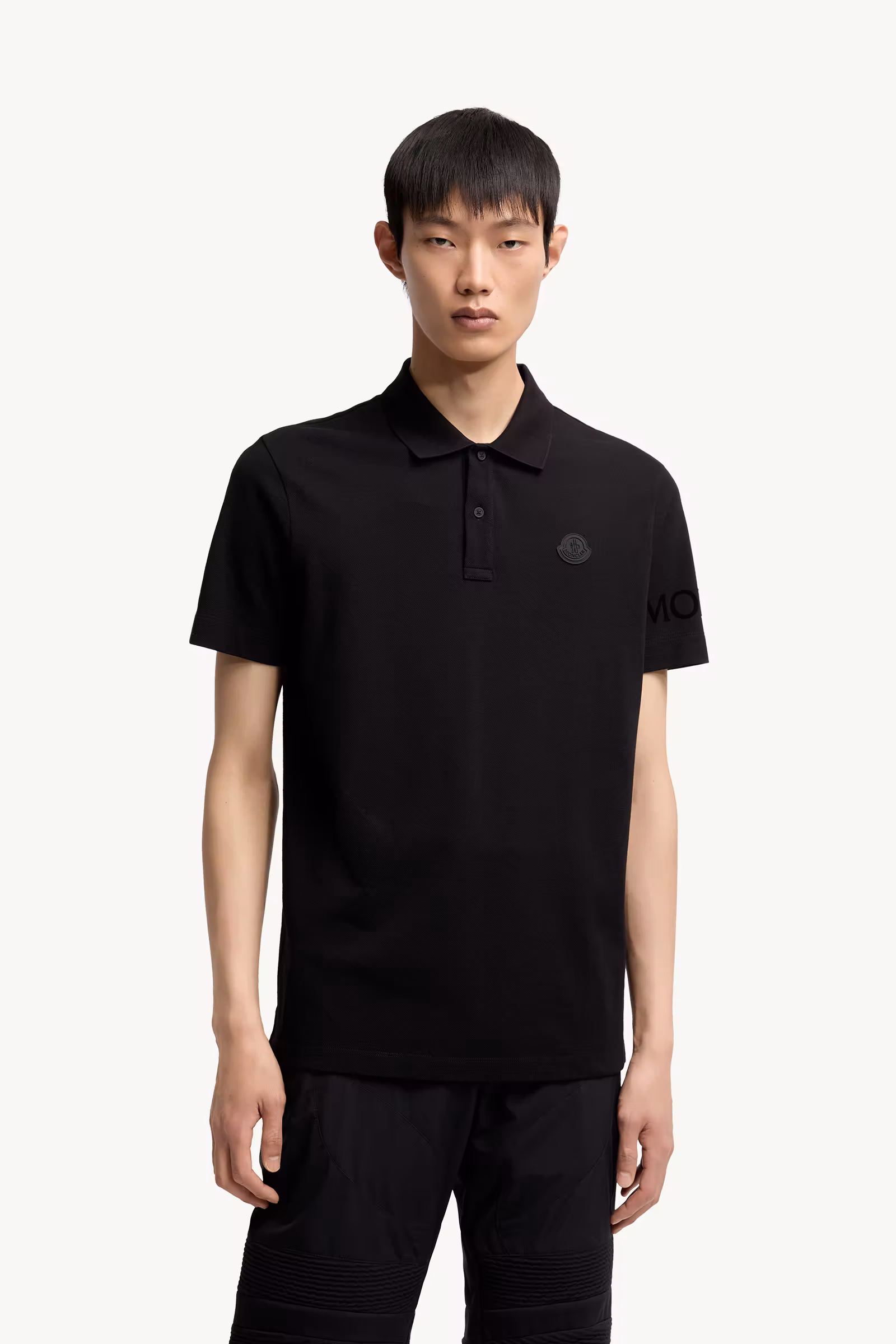 Logo Cotton Piquet Polo Shirt