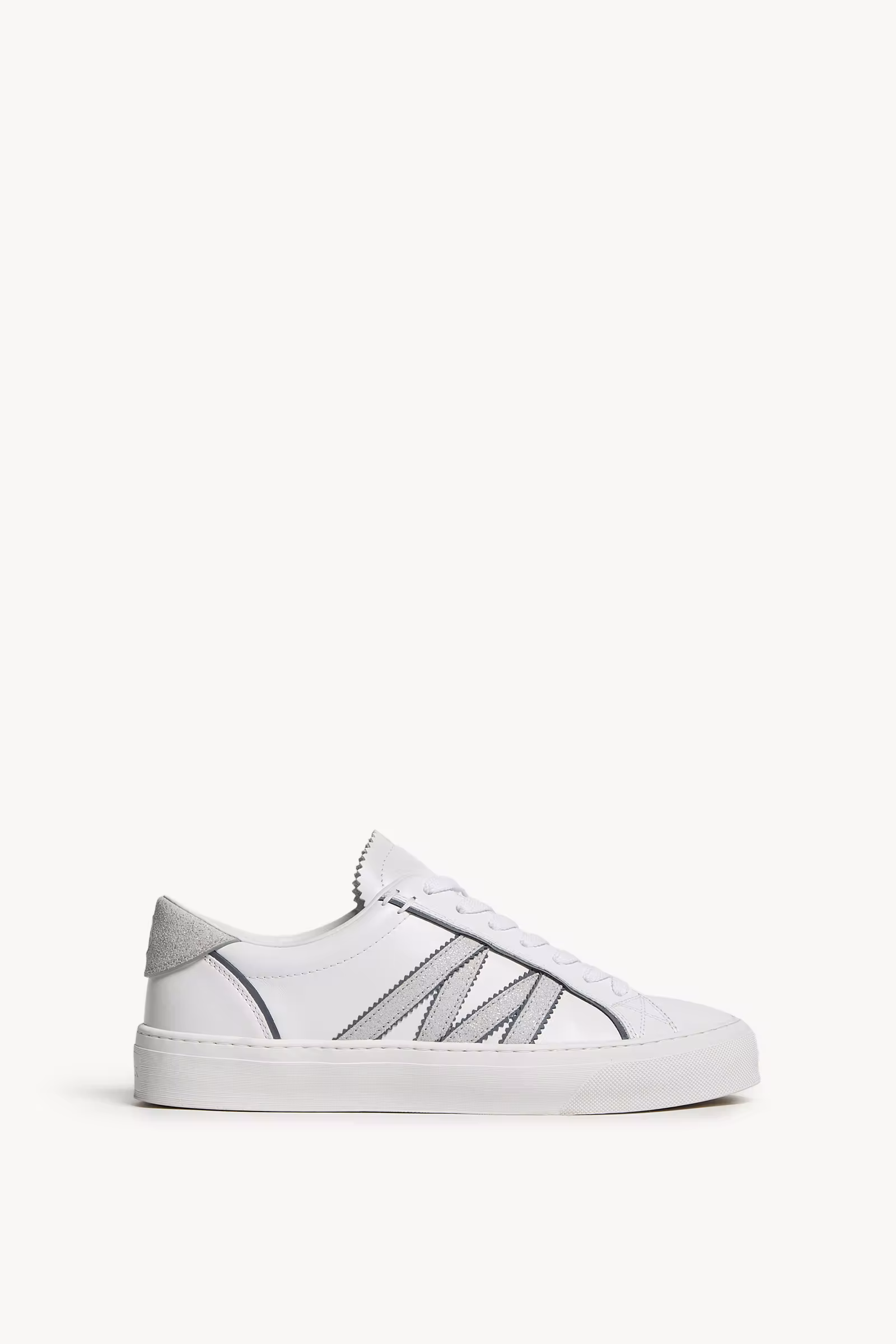Monaco2 Leather & Glitter Sneakers