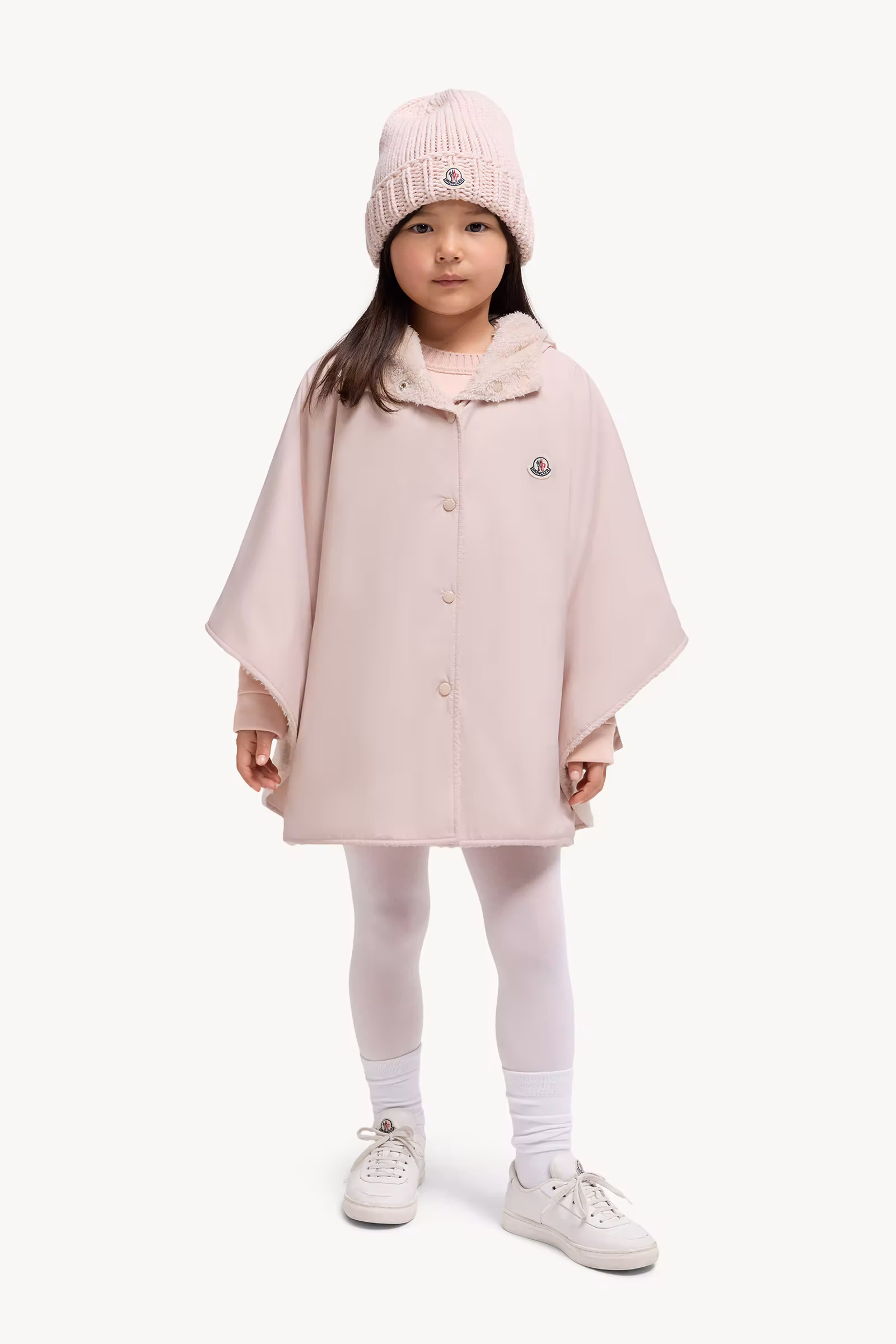 Reversible Hooded Teddy Cape