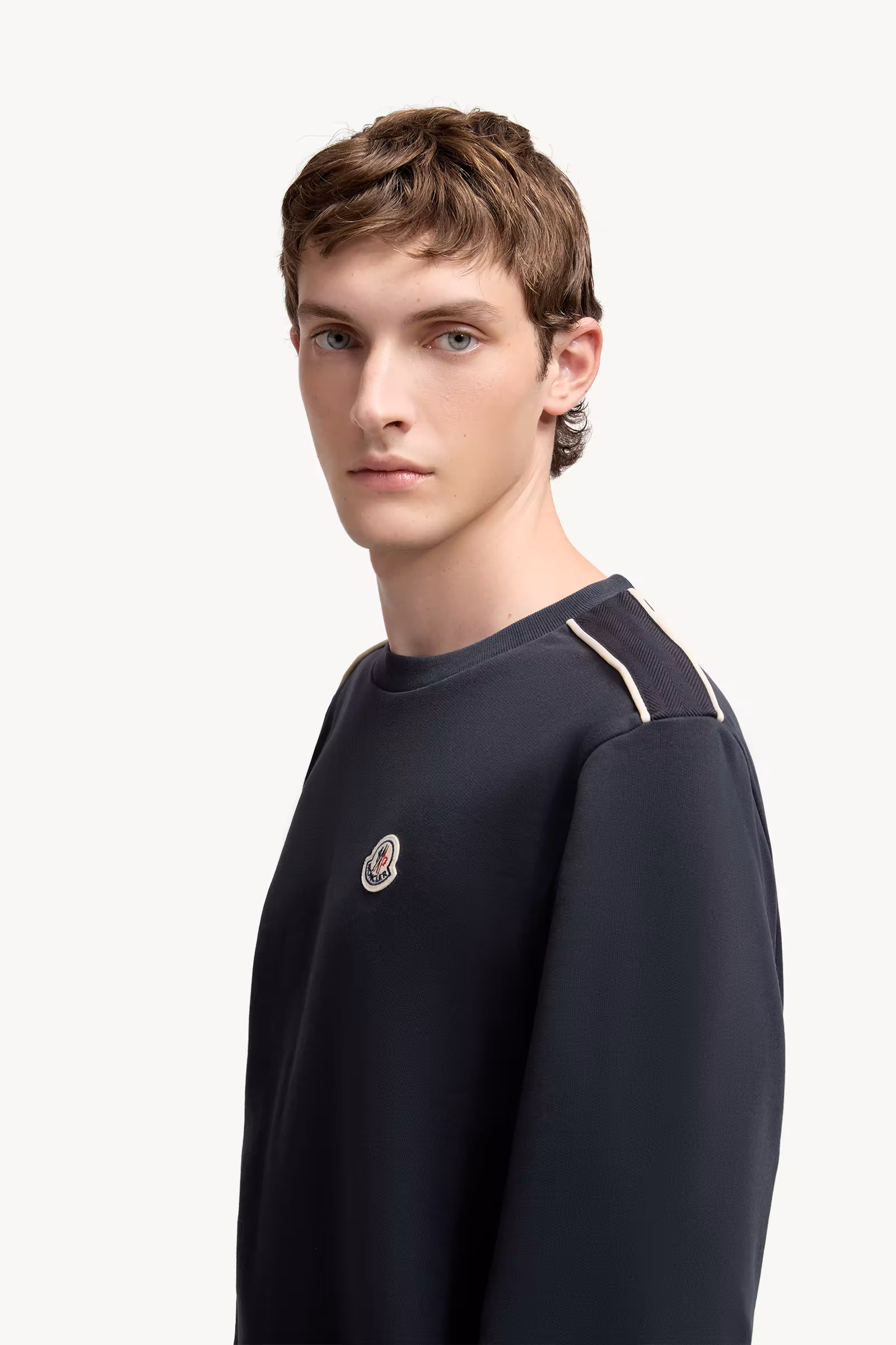 Mon Duck Logo Cotton Sweatshirt