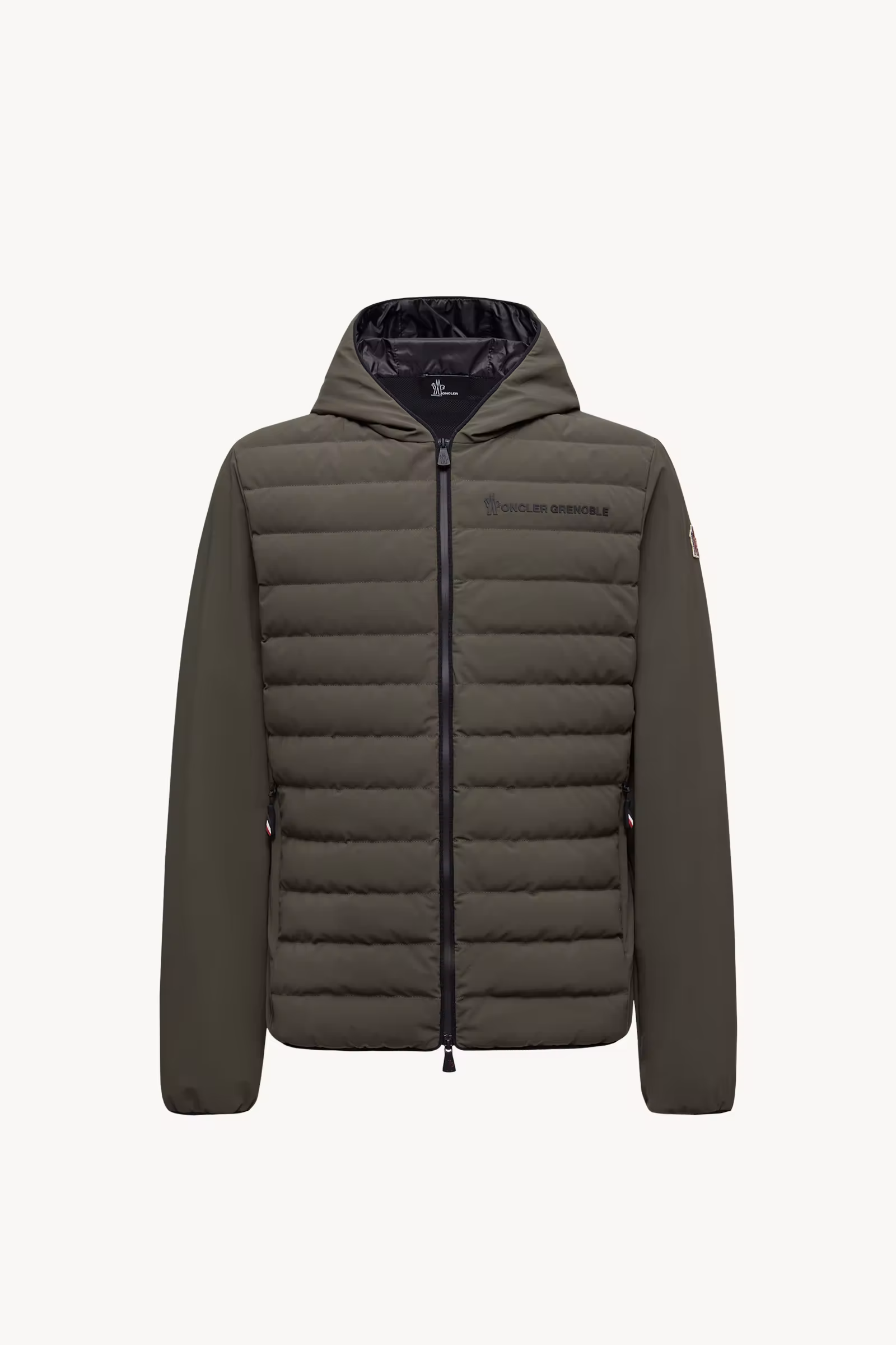 Padded Zip-Up Sweatshirt