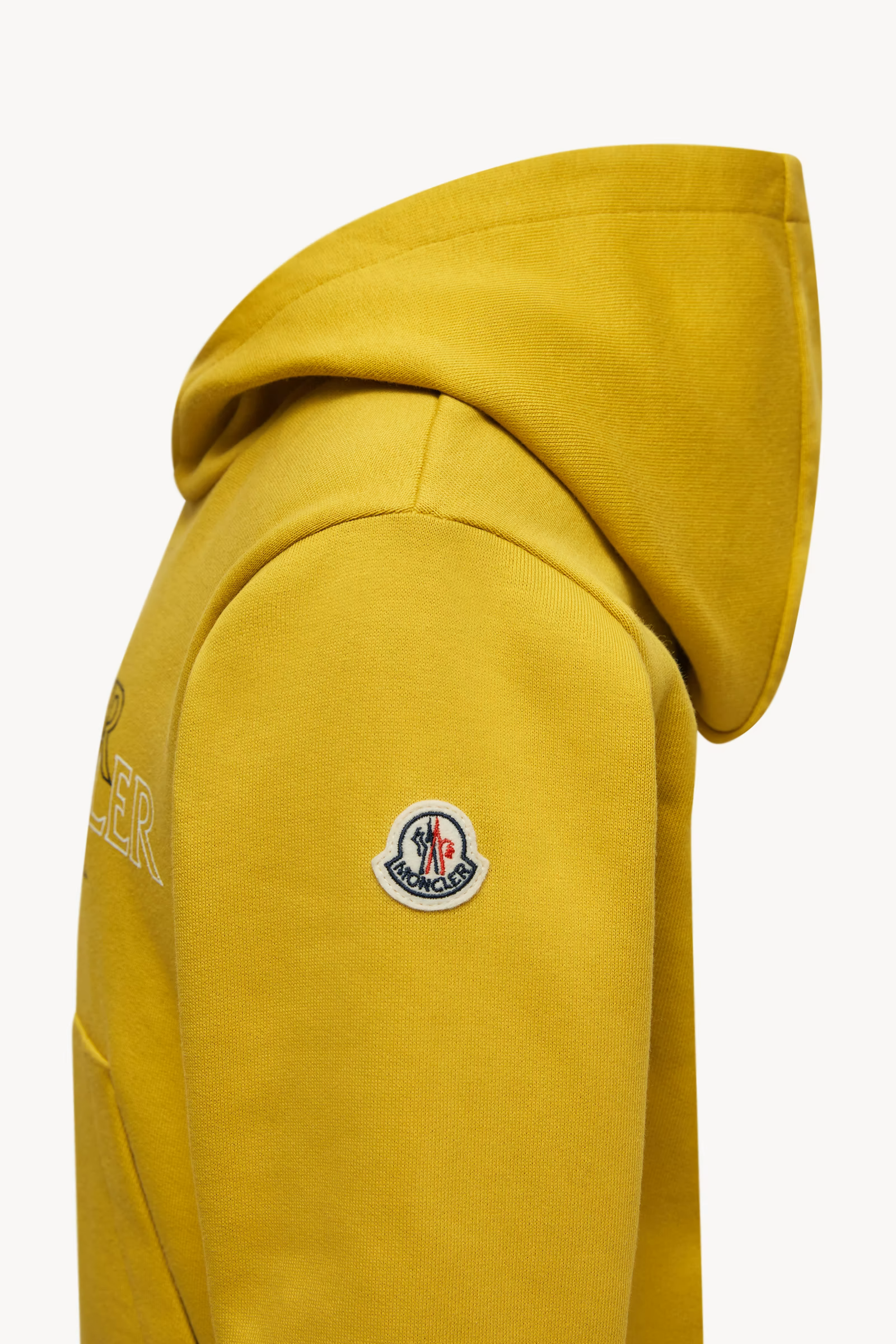 Triple Logo Cotton Hoodie