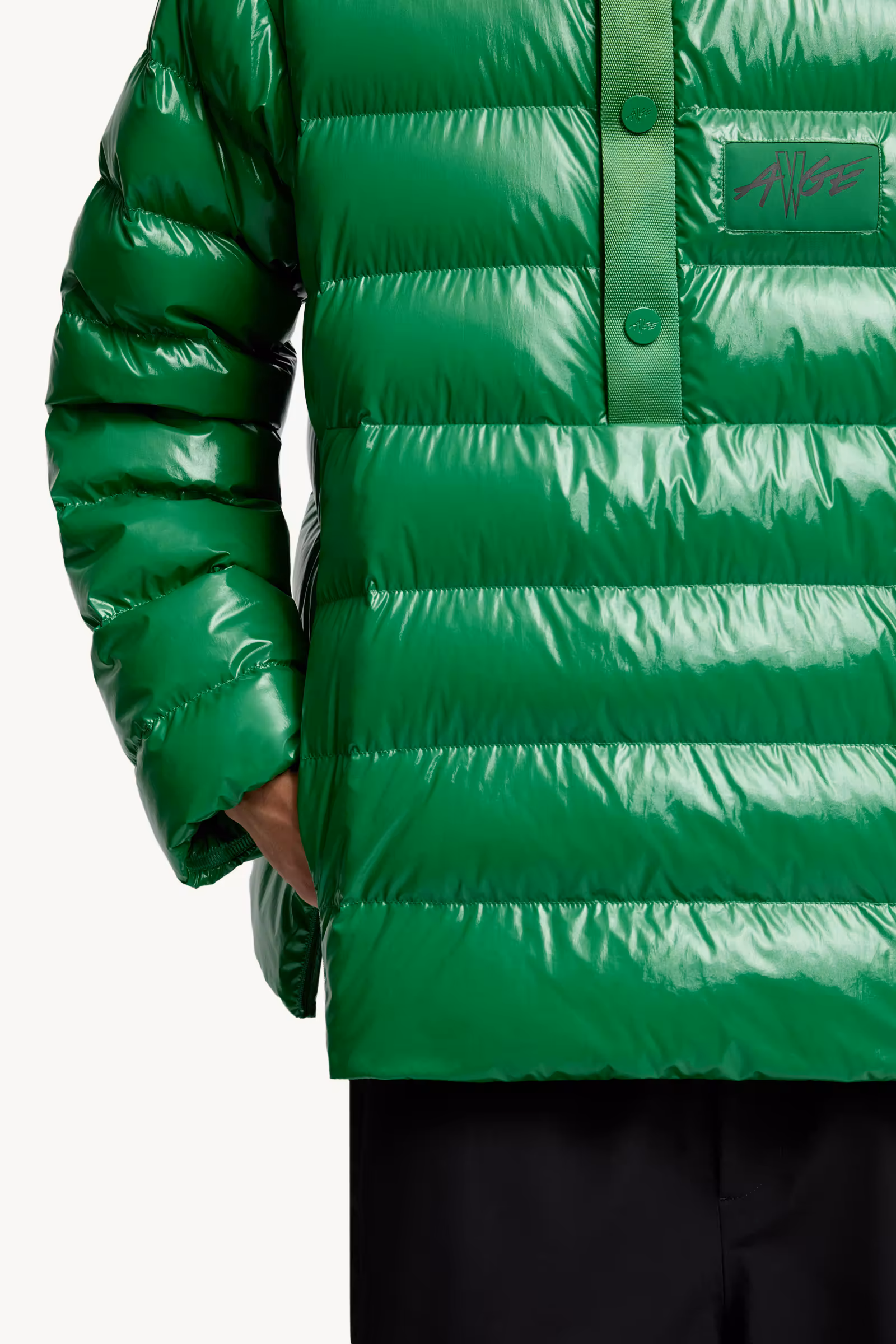 Moncler x A$AP Rocky Vardar Down Polo Shirt Jacket