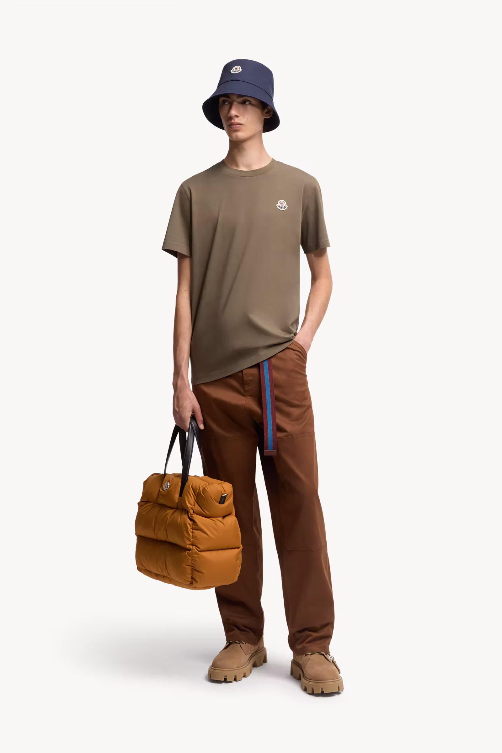 Logo Patch Cotton T-Shirt (Pack of Three)