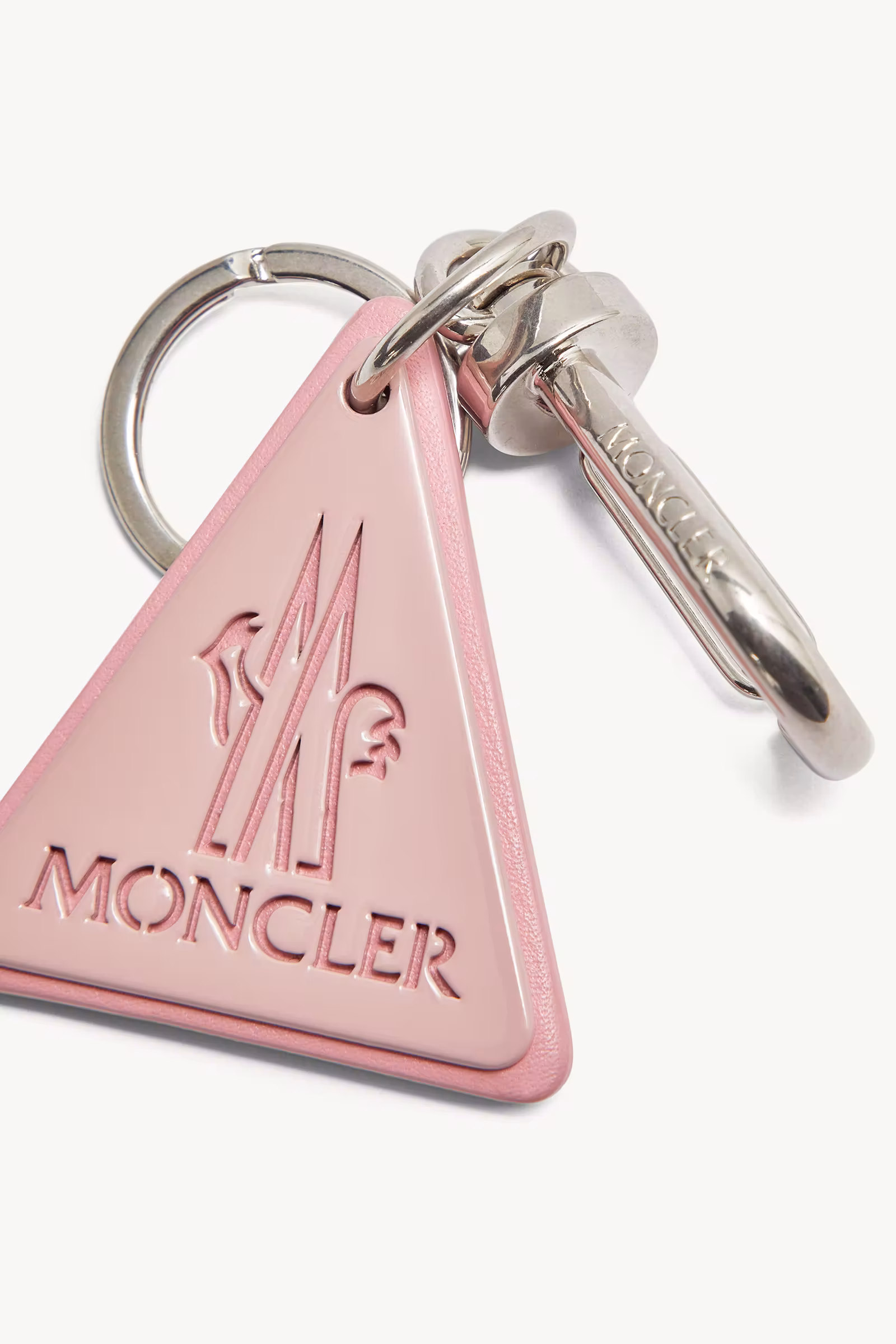 Leather Logo Key Ring