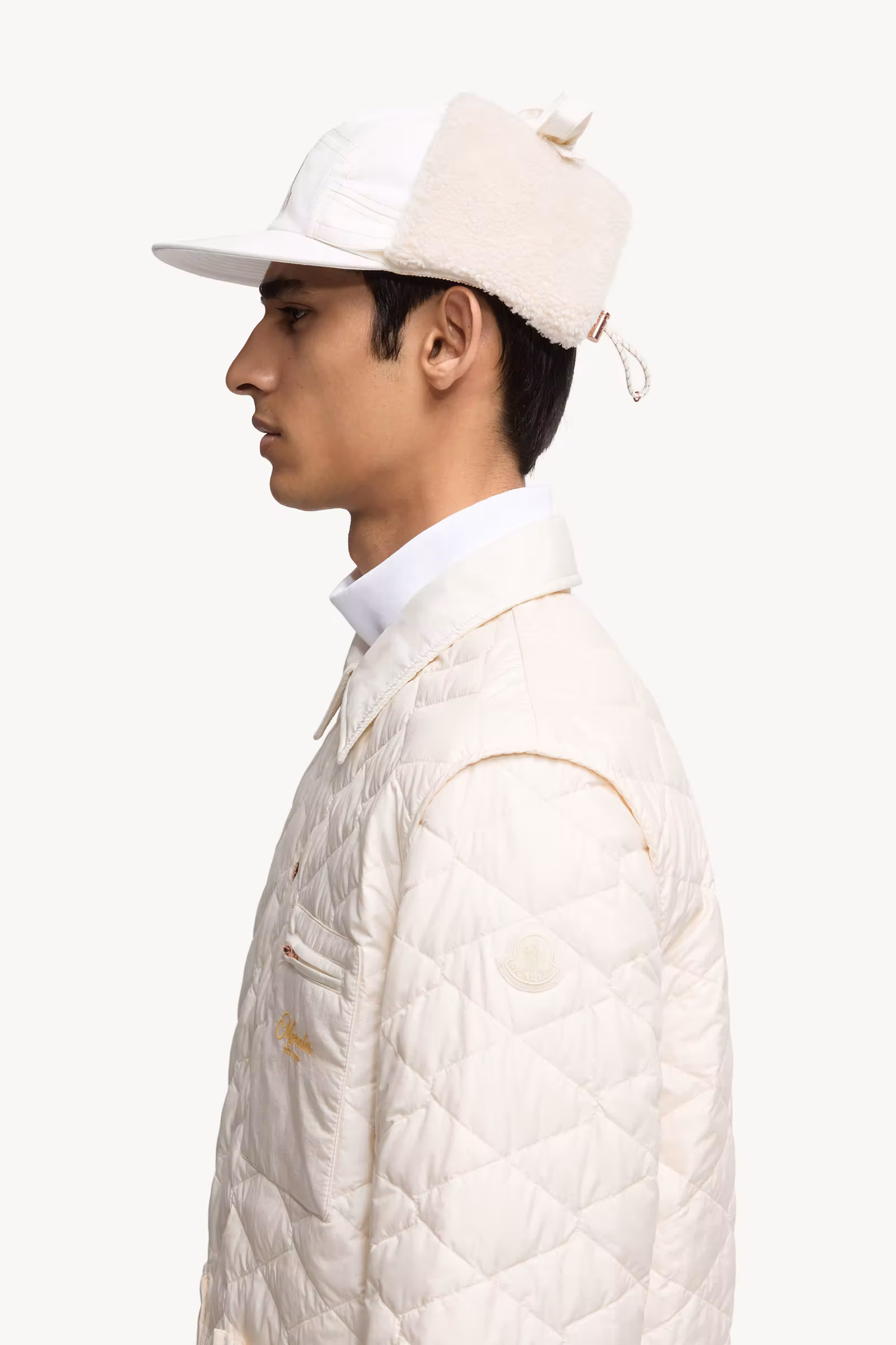 Kastos Diamond-Quilted Down Shirt Jacket