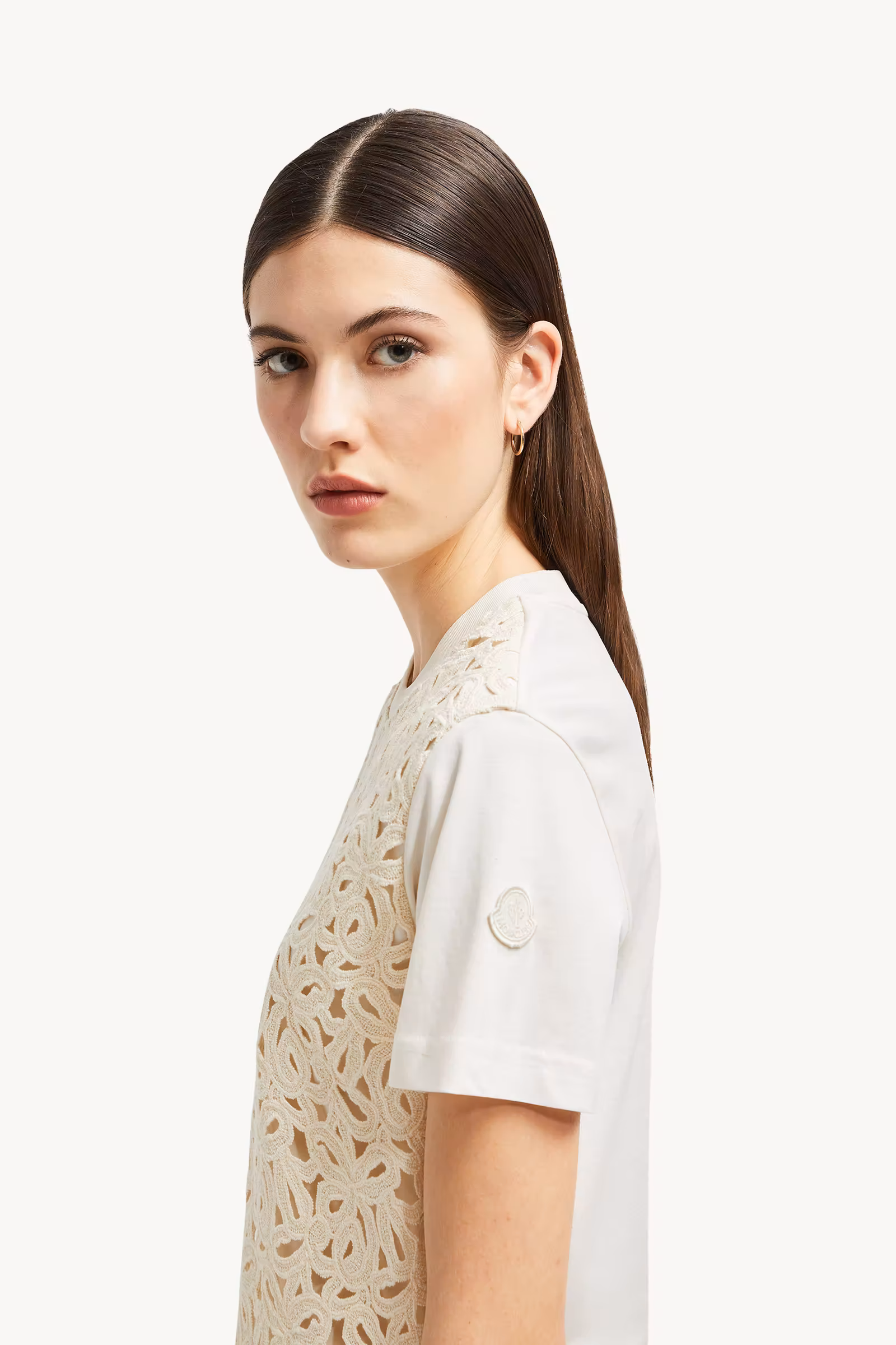 Macramé Cotton T-Shirt