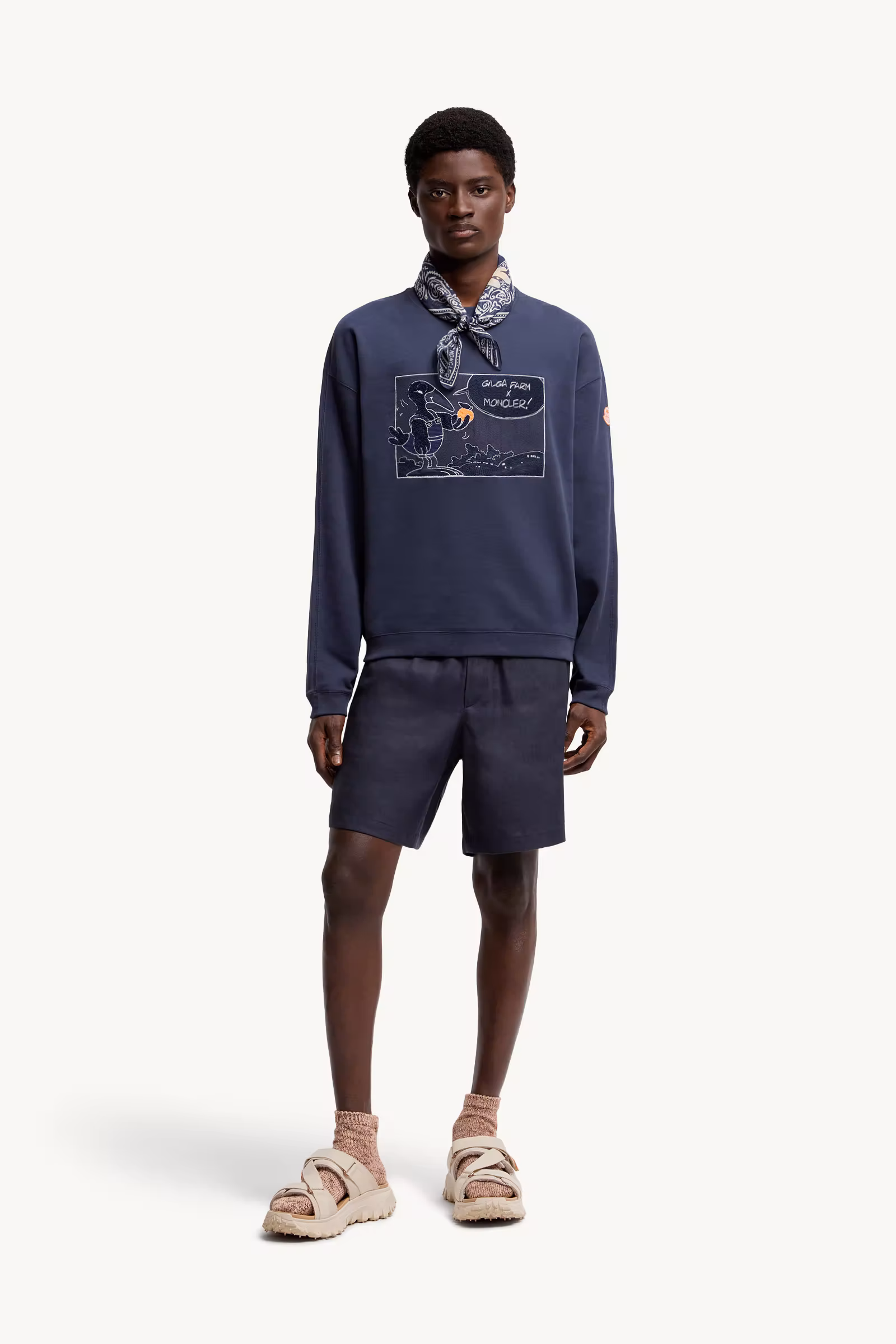 Moncler x Gilga Farm by Donald Glover Cotton Sweatshirt