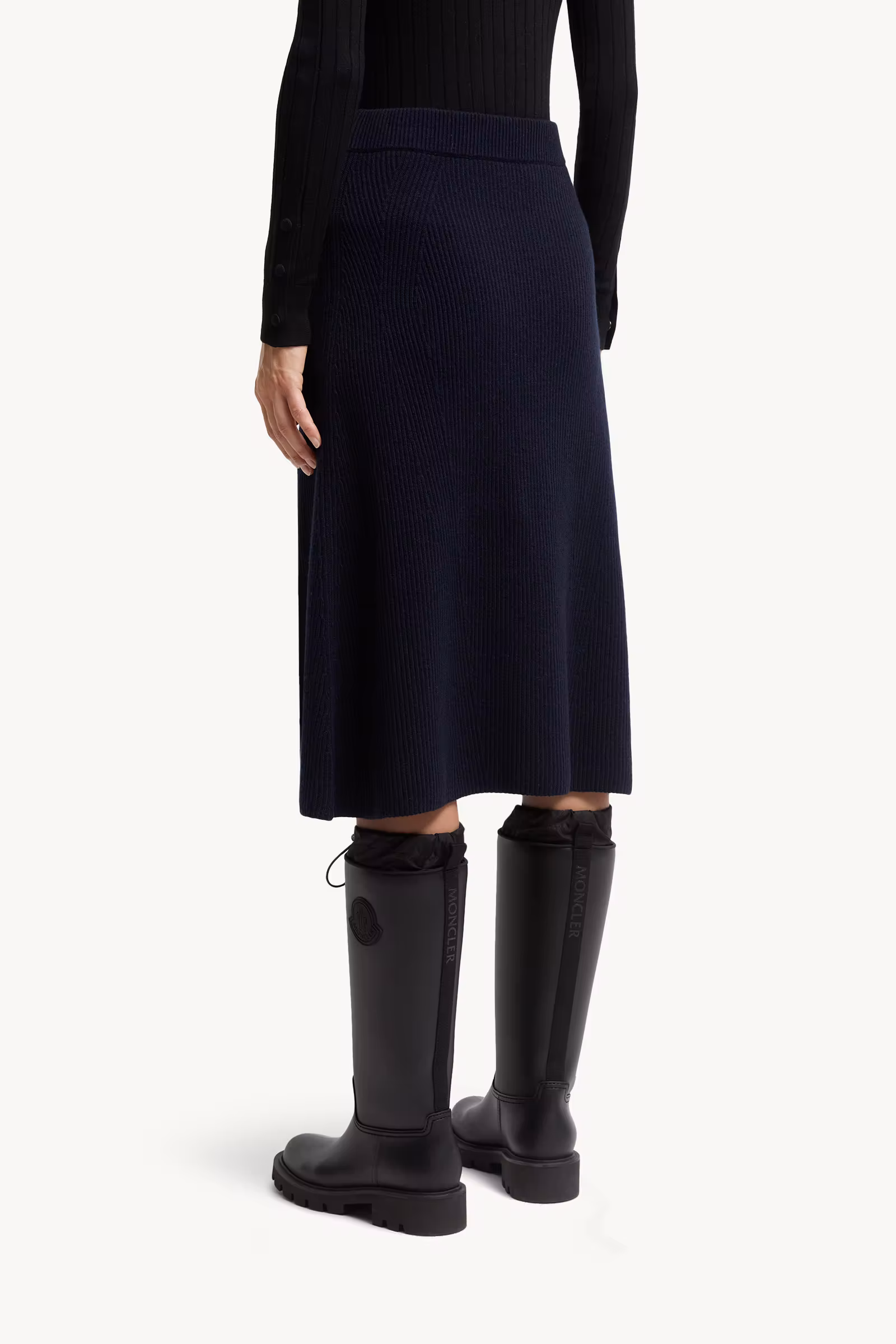 Wool & Cashmere Midi Skirt